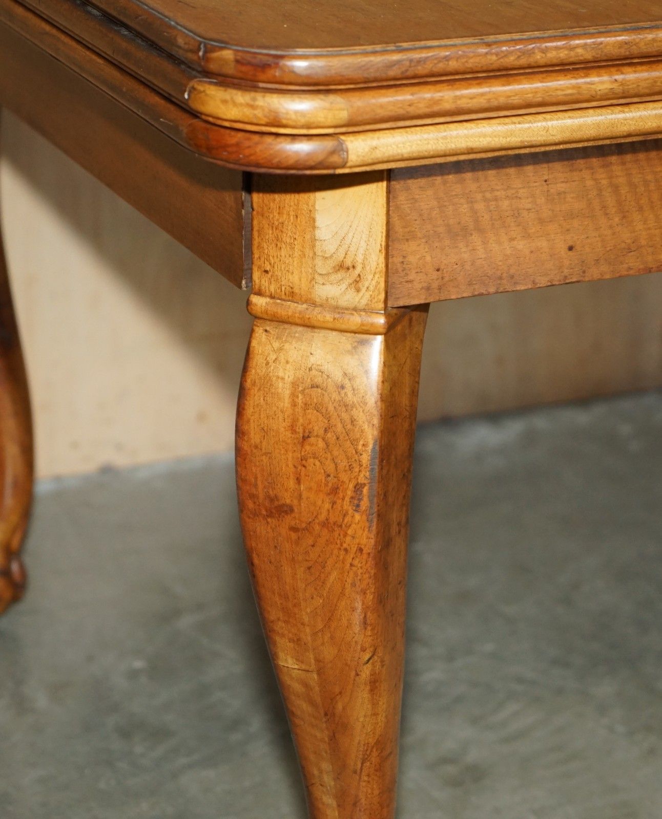 Massively Extending Antique French Walnut Art Deco Claw & Ball Dining Table photo 3750.0