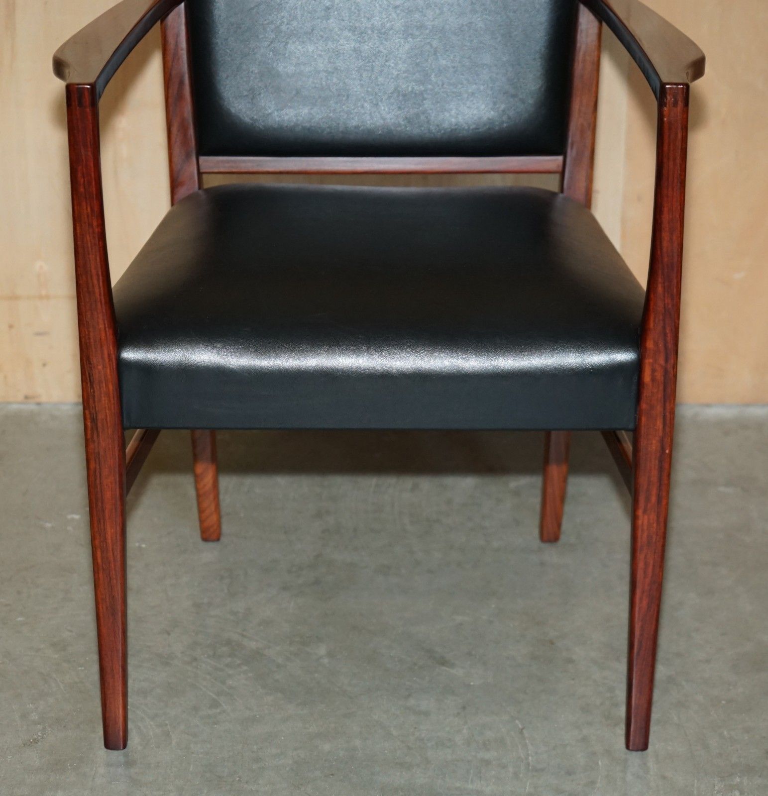 Eight Stunning Mid Century Modern 1970's Gordon Russell Rosewood Dining Chairs photo vintage