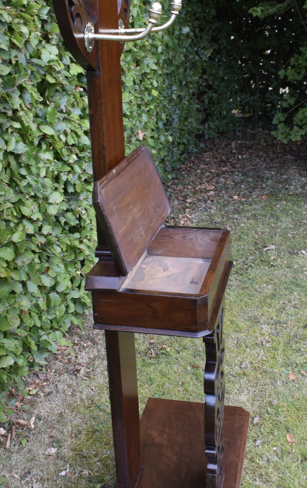 Victorian Walnut Hall Stand, 1800s photo 895.0