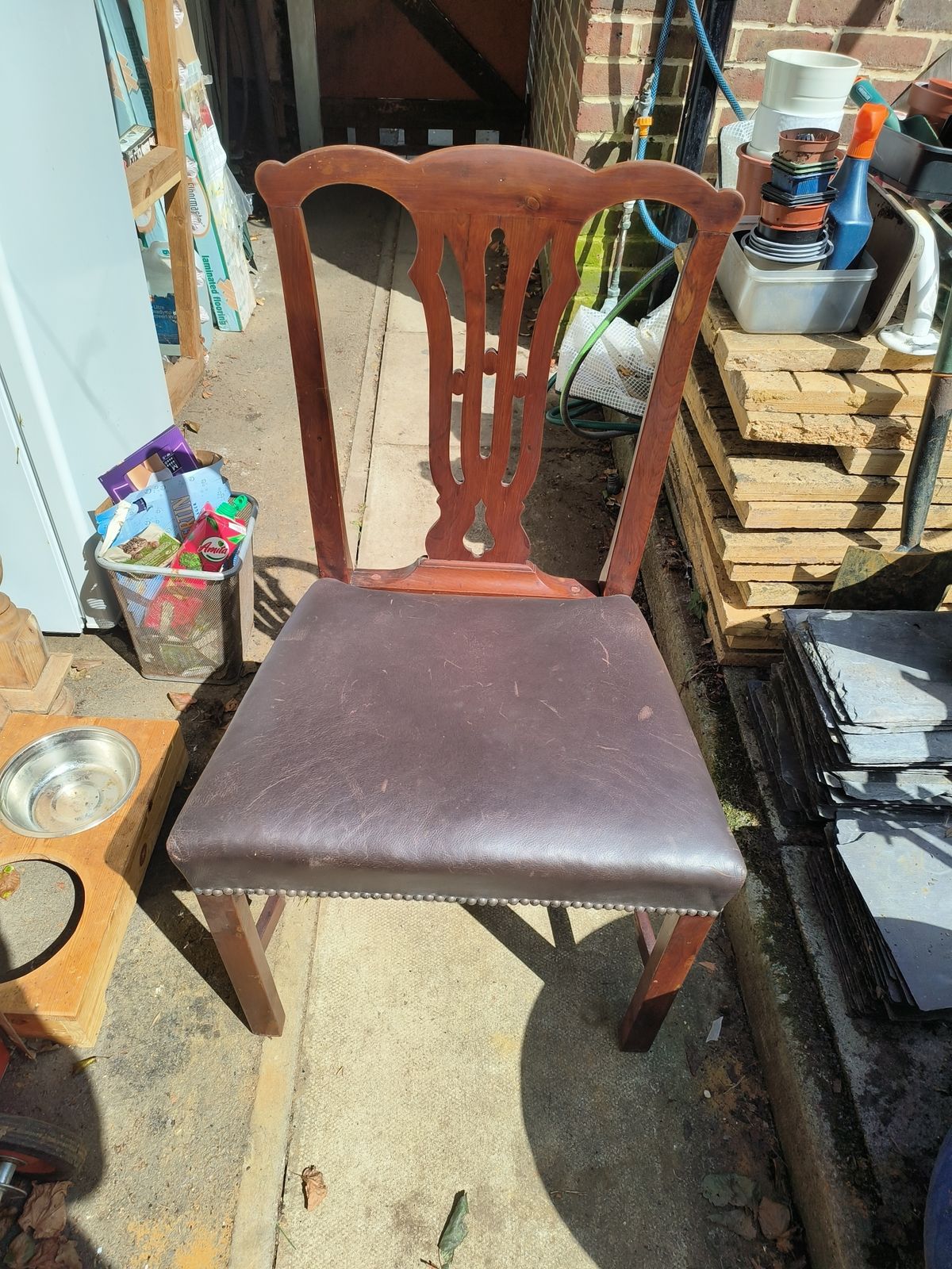 Share 4x Georgian Chairs Beautiful Conditon Delivery In London Possible photo Furniture