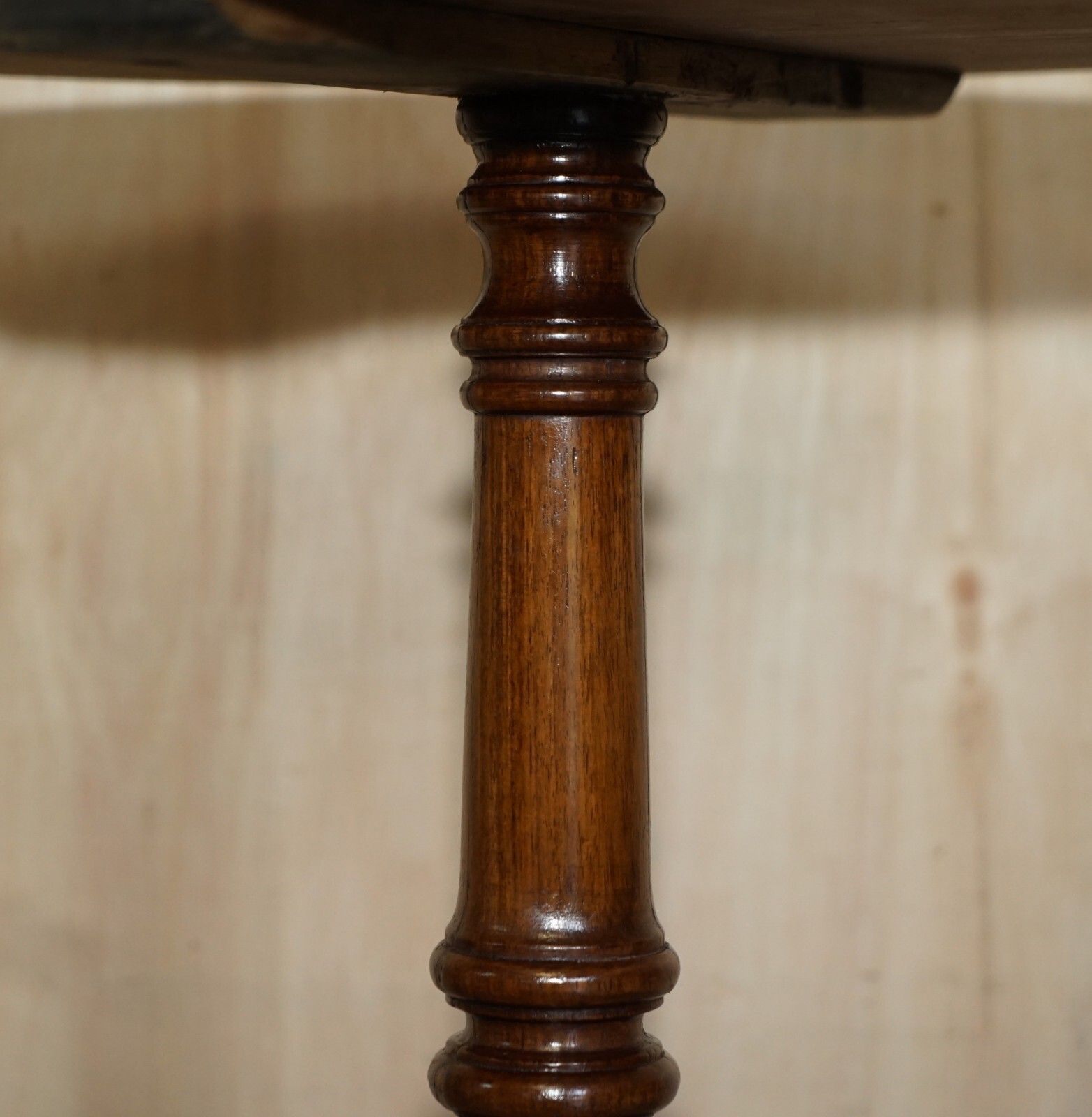 Important Antique Restored William IV 1830 Occasional Side End Wine Lamp Table photo for sale