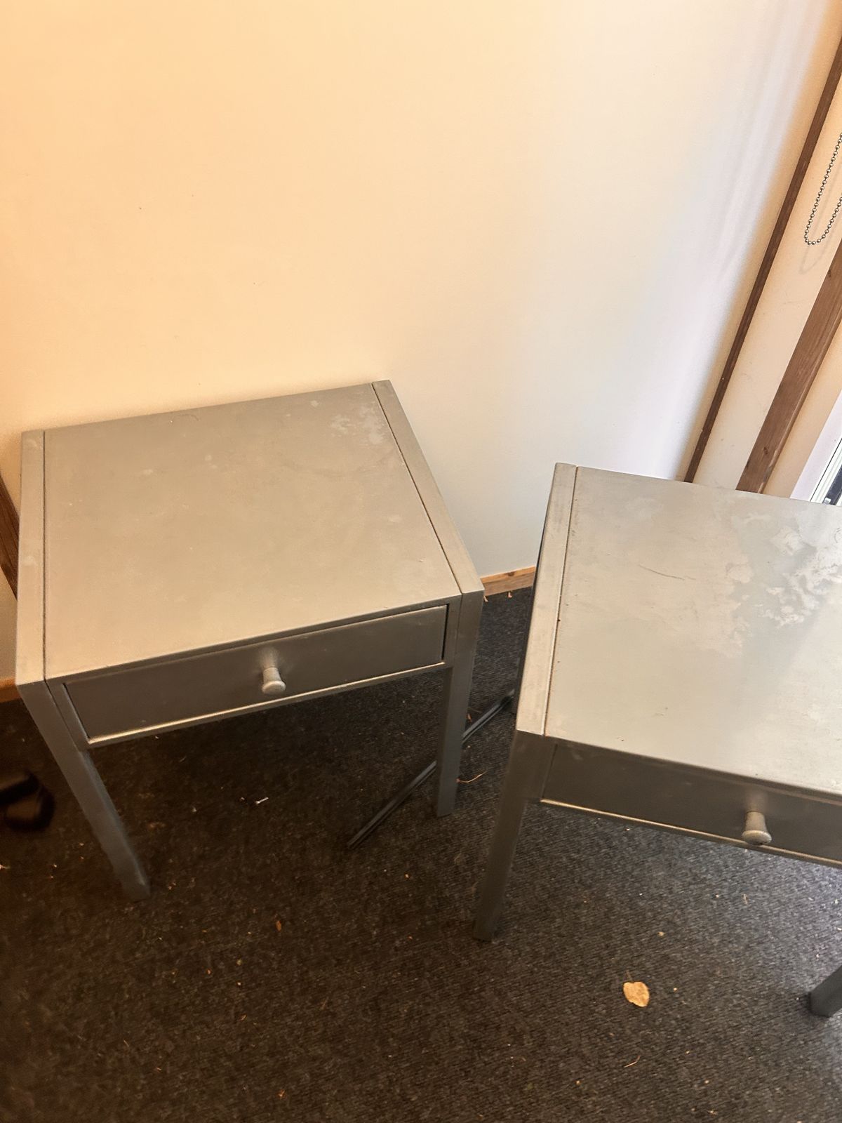Pair Of Vintage Bedside Tables