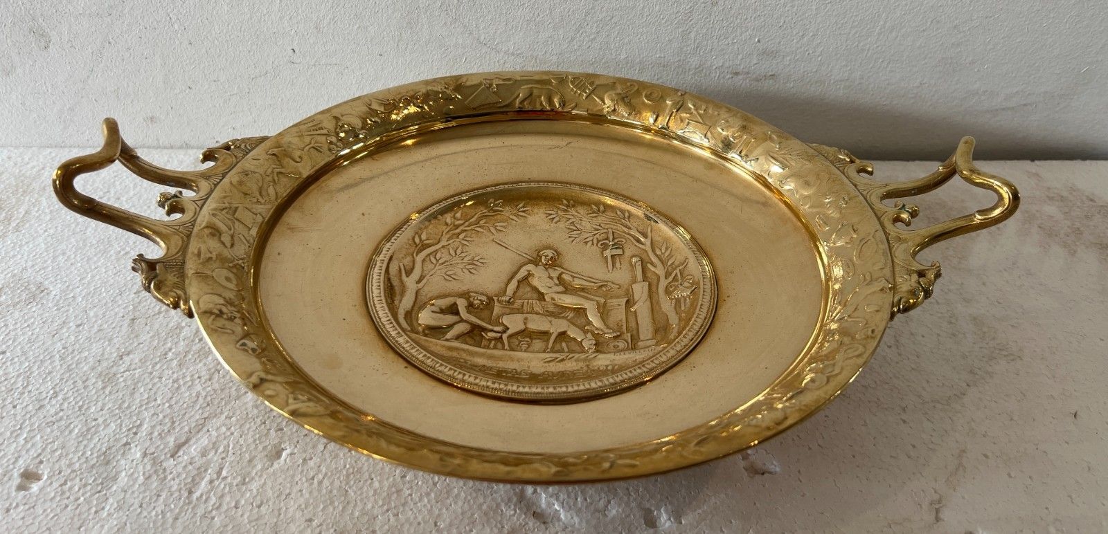 Standing Cup In Gilded Broze By "F Levillain Fondeur Barbedienne" 19th Century photo furniture