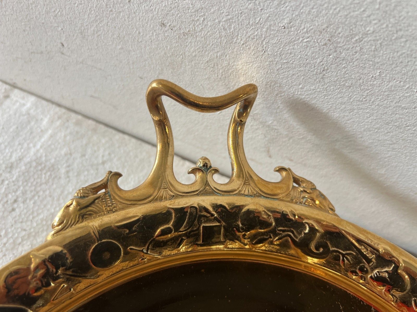 Standing Cup In Gilded Broze By "F Levillain Fondeur Barbedienne" 19th Century photo Art