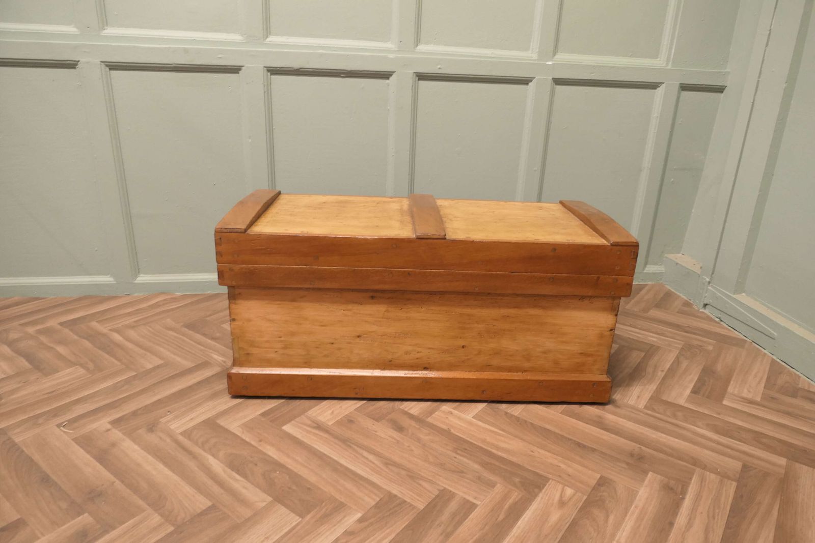 Pine Carpenters Tool Chest Apprentice Piece photo furniture
