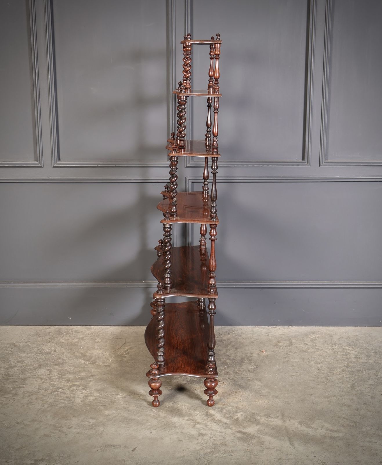 Victorian Rosewood Six Tier Whatnot Stand photo 513.0