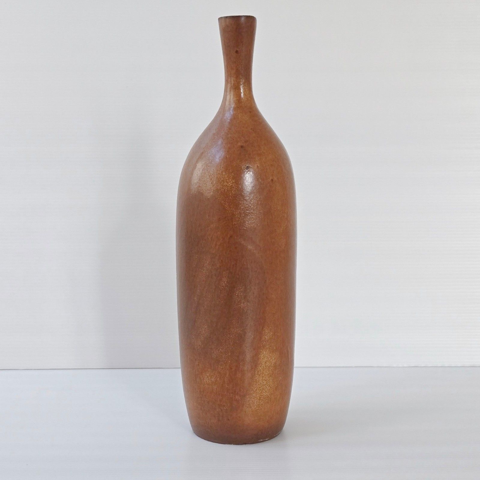 Vintage 1960 Jean Payen Ceramic 60s Retro Bottle Vase Dlg Ruelland Jouve