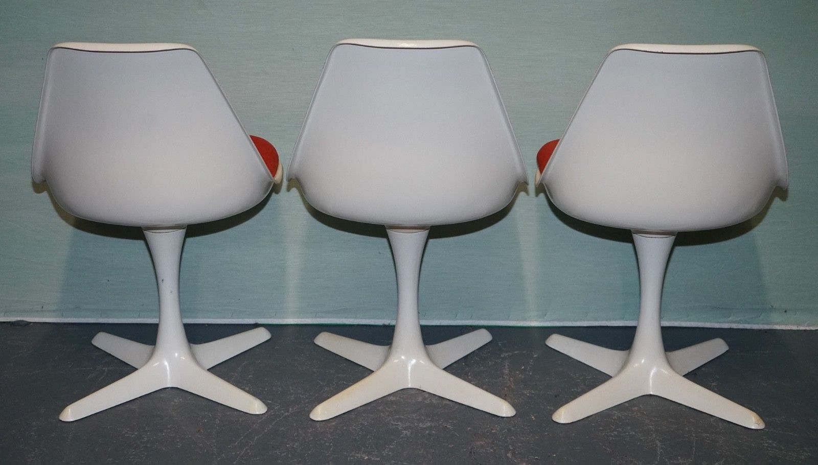 photo for sale Vintage 1960s Arkana By Maurice Burke Set Of 5 Dining Chairs