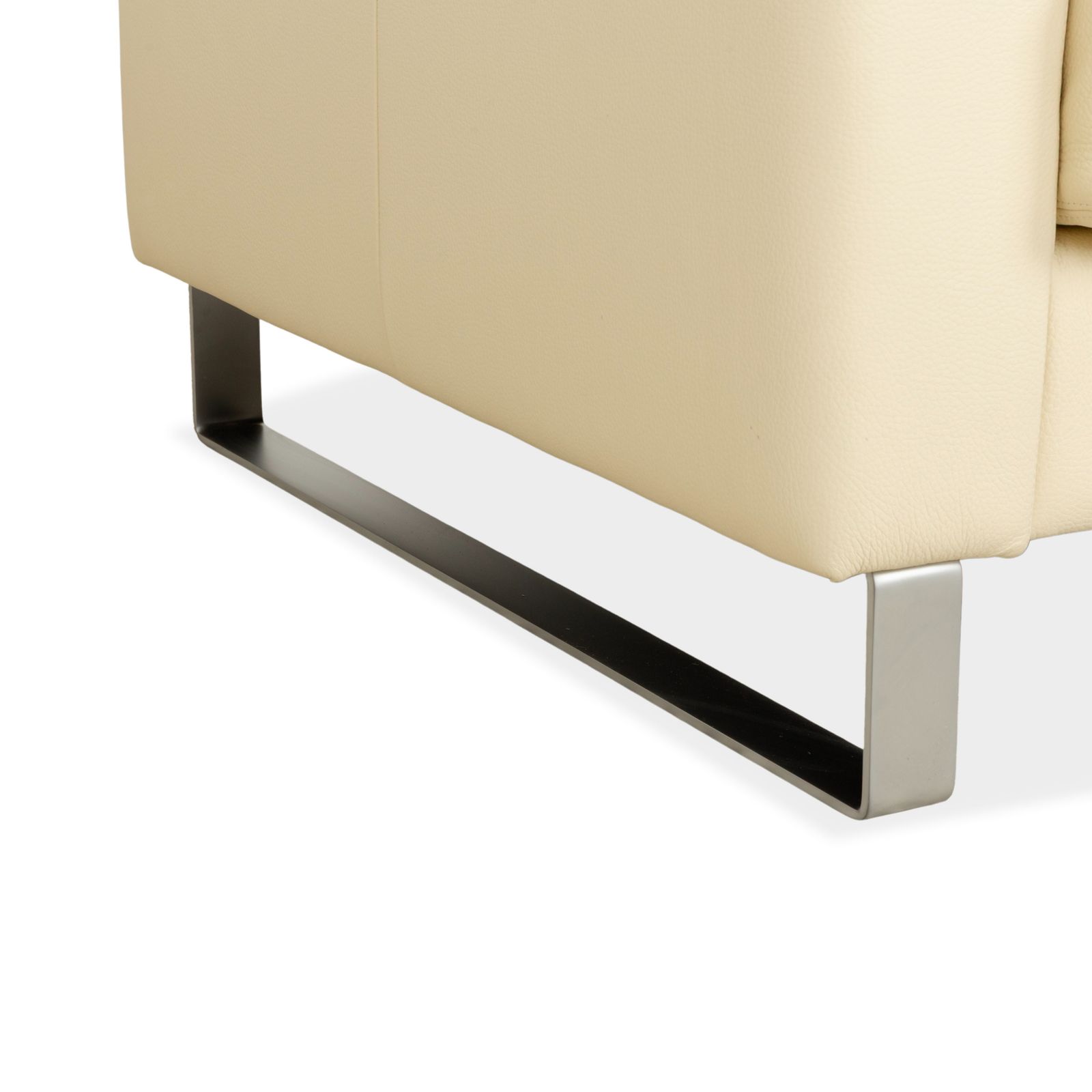 Erpo CL 500 Leren Driezitsbank Crème photo 3185.0