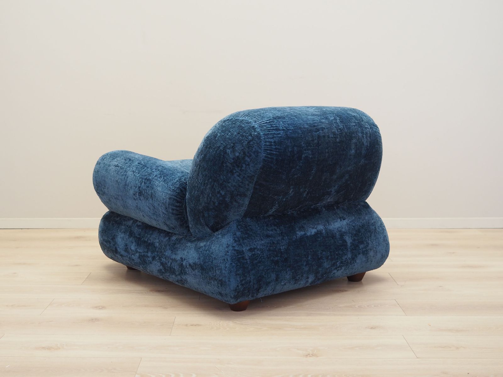 Blauwe Fauteuil, Italiaans Design, Jaren 1970, Productie: Italië photo 1689.0