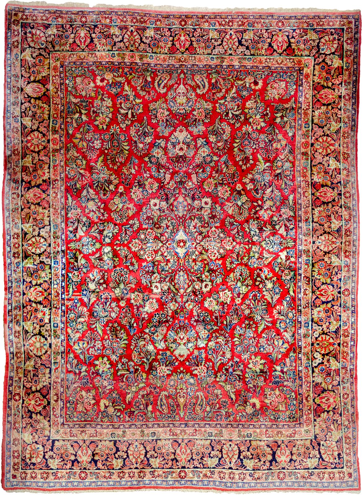 Vintage Saruk Mohajeran Carpet 368x278cm