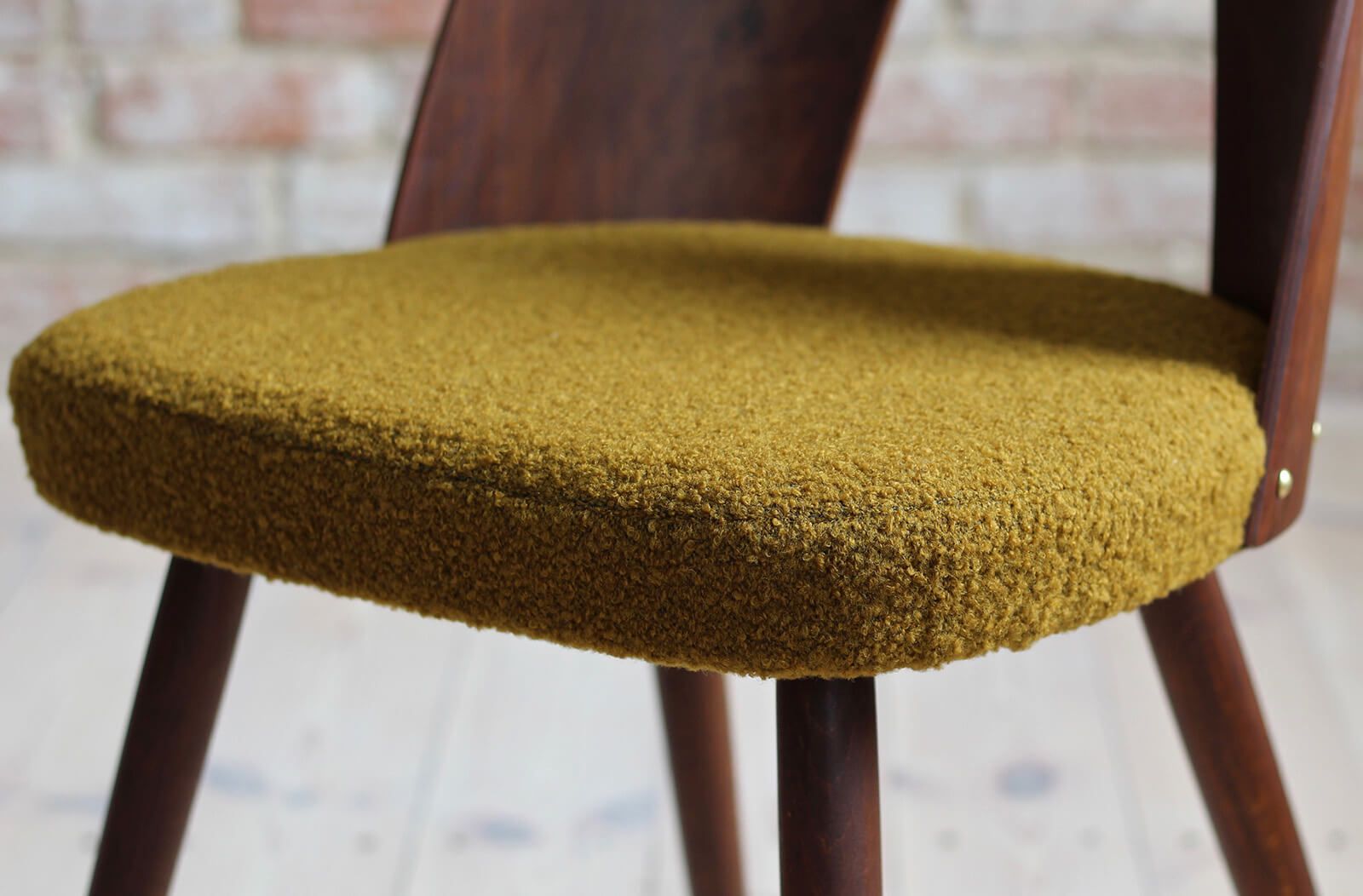 photo vinterior Set Of 10 Mid Century Dining Chairs By A. šuman, 1960s, Customizable Upholstery Available