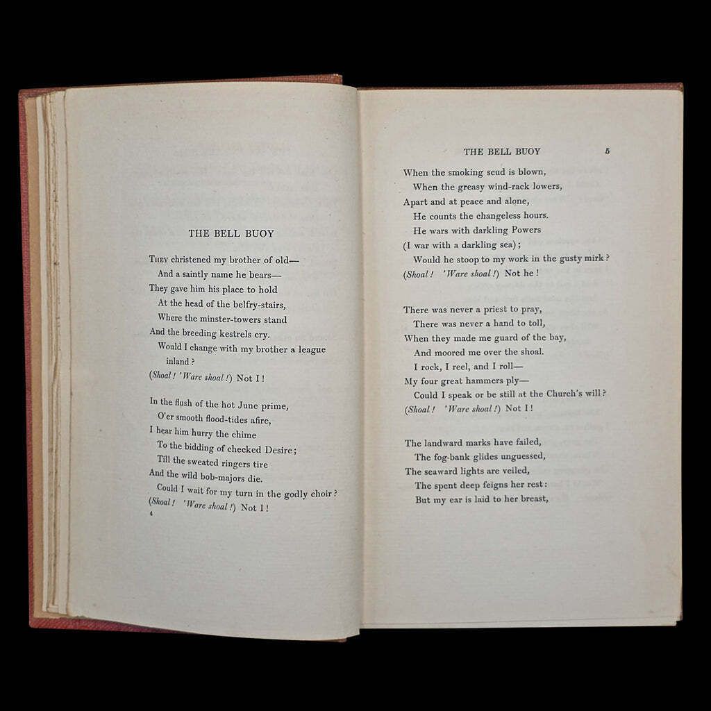 Antique Poetry Book, The Five Nations, Rudyard Kipling, Poems, Literary Classic photo 179.0