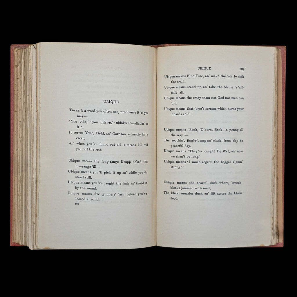 Home Decor Antique Poetry Book, The Five Nations, Rudyard Kipling, Poems, Literary Classic photo