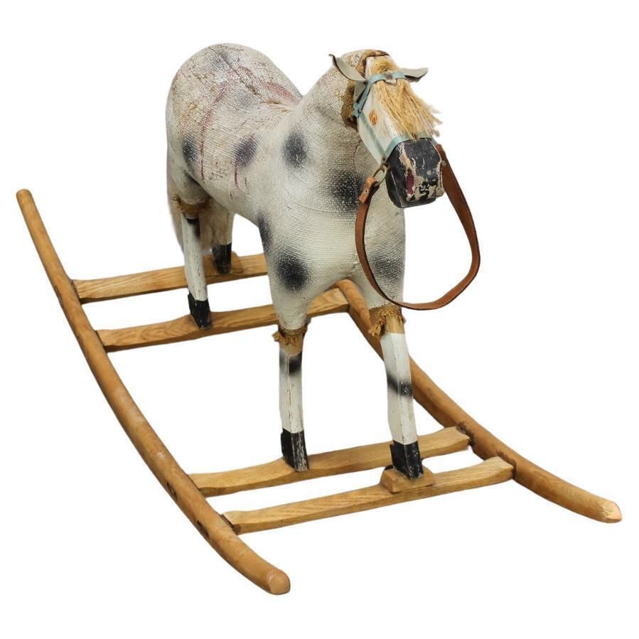 Mid Century Rocking Horse, 1960s, Czechoslovakia