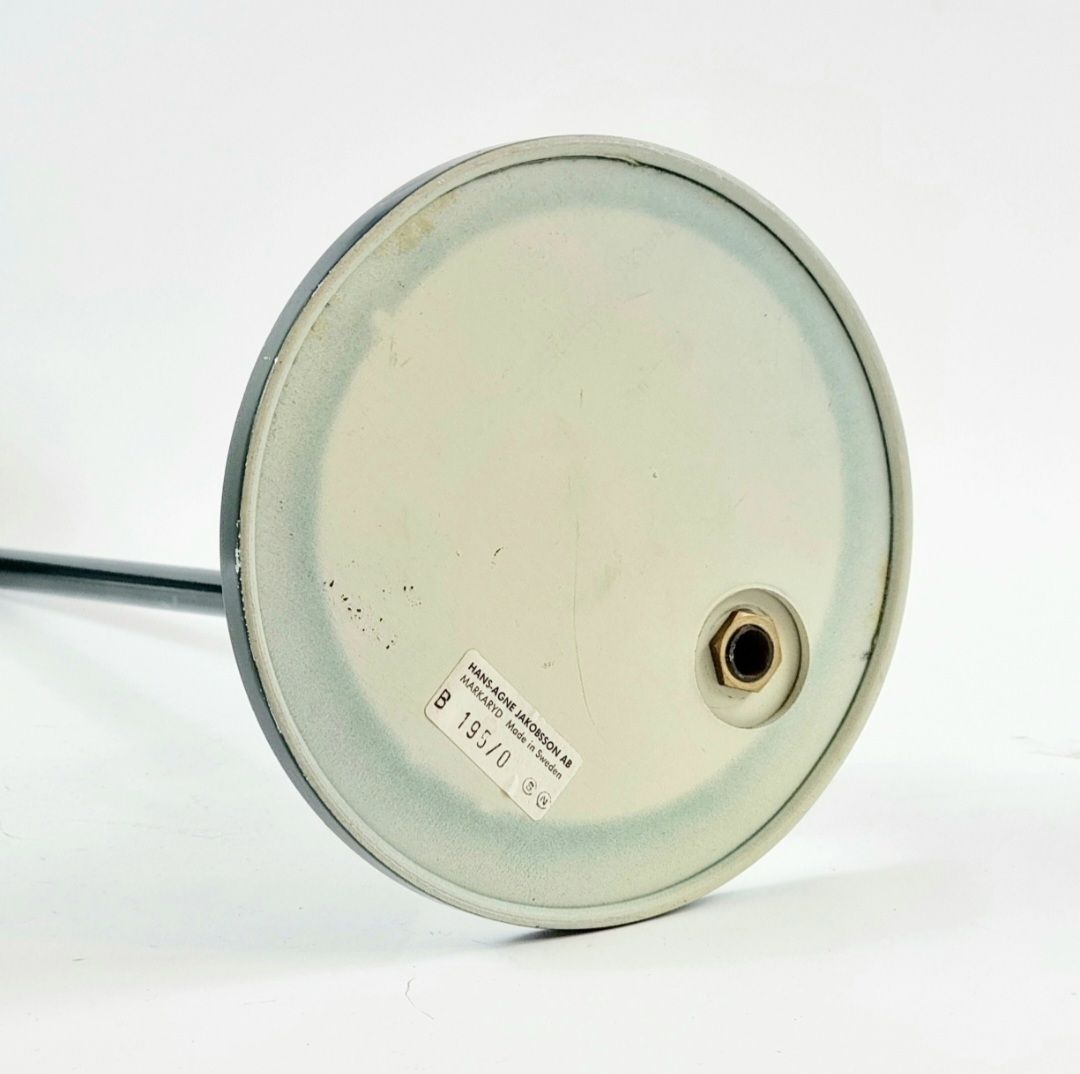 Lighting Mid Century Scandinavian Table Lamp Model B 195 By Hans Agne Jakobsson, Sweden, 1960s photo