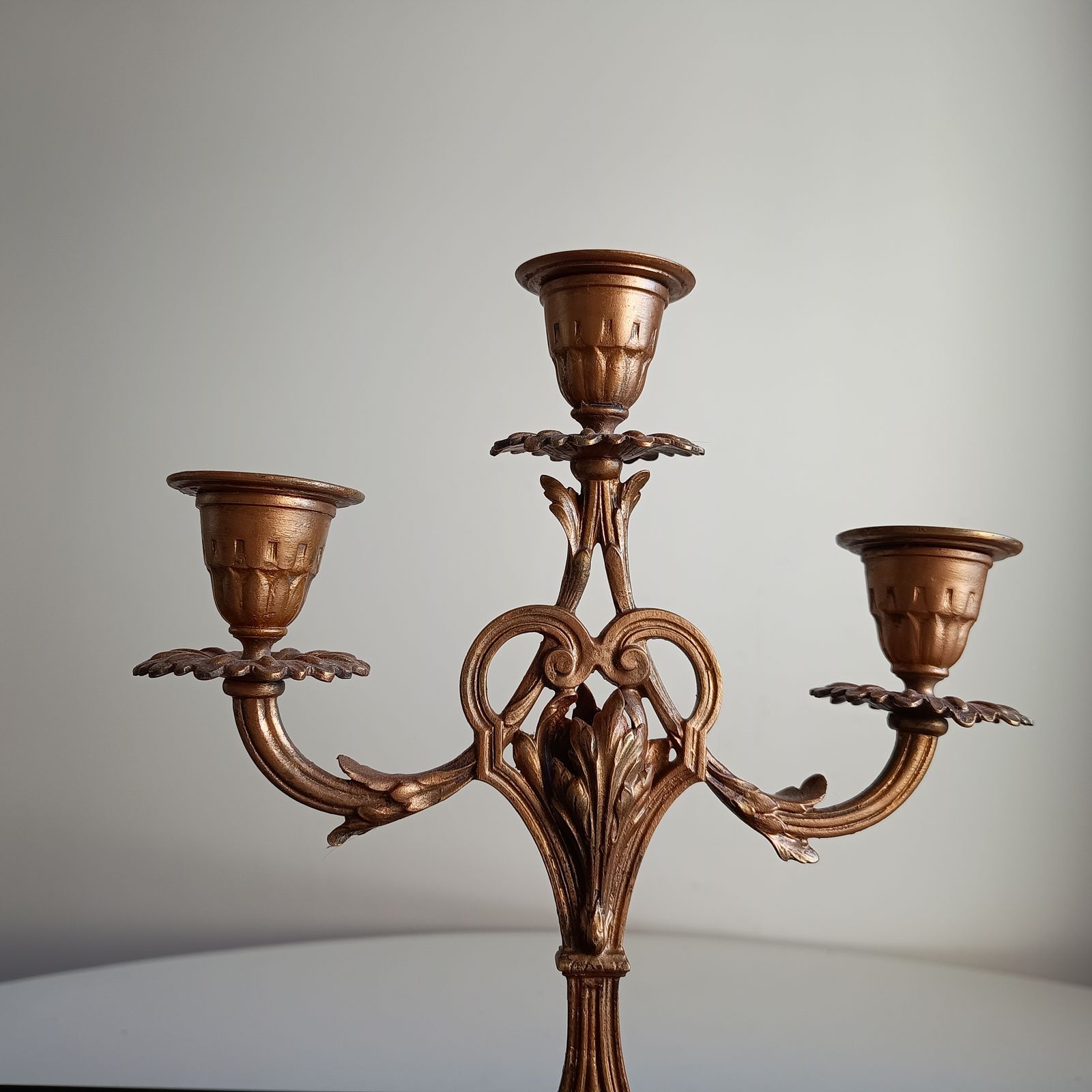 Art Nouveau Candle Holder In Bell Epoque Style photo buy