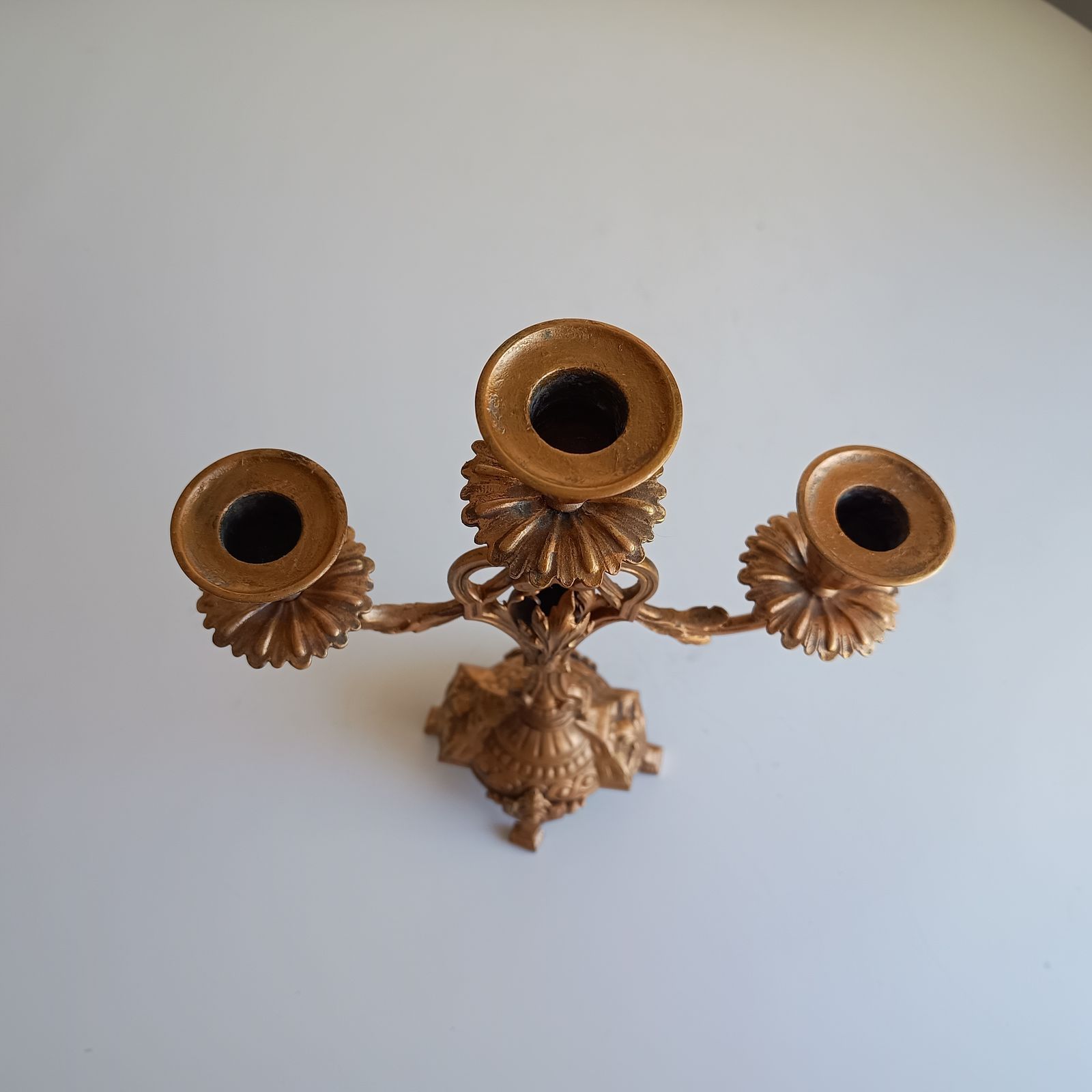 photo for sale Art Nouveau Candle Holder In Bell Epoque Style