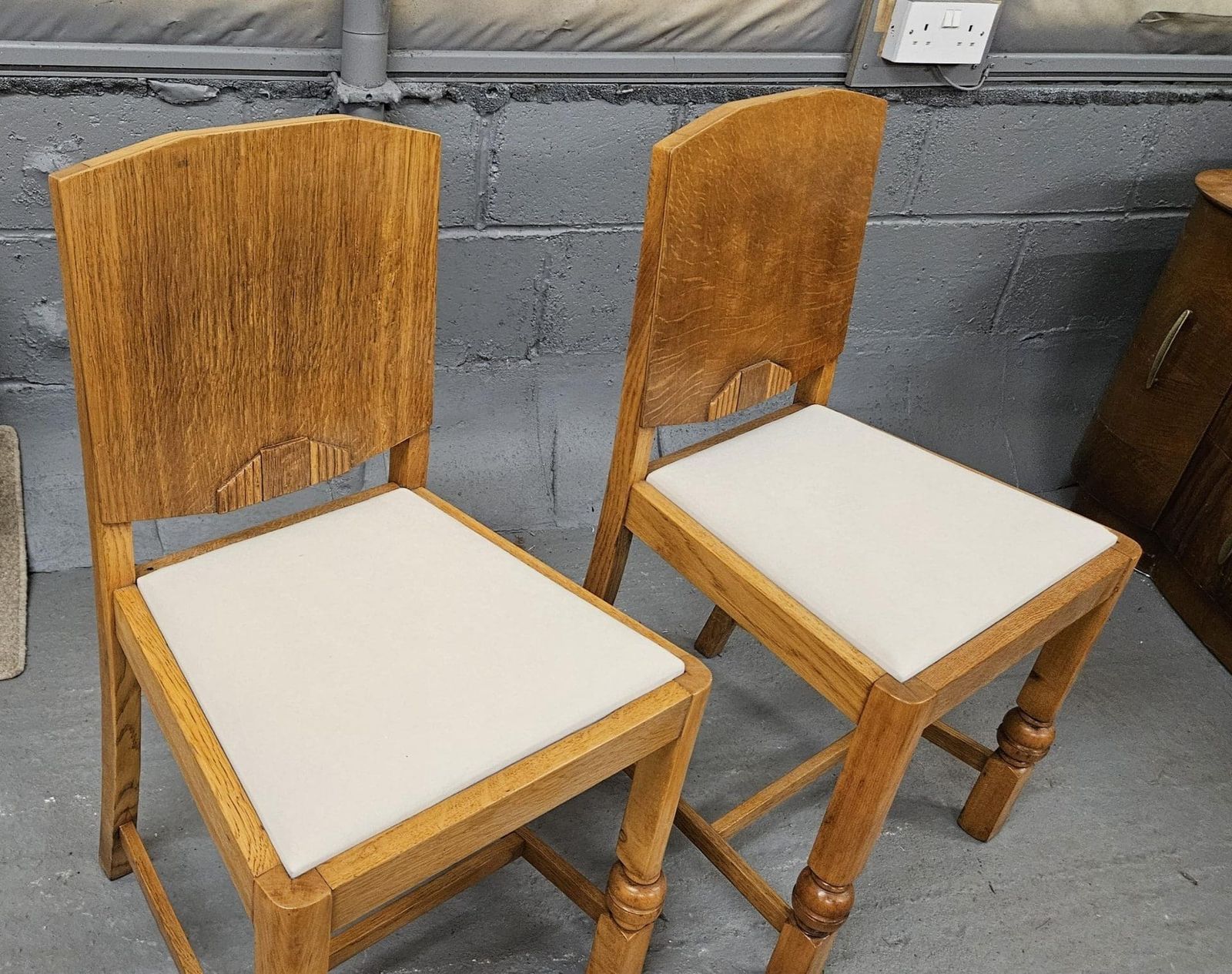 A Pair Of Art Deco Chairs, 1930s photo 440.0