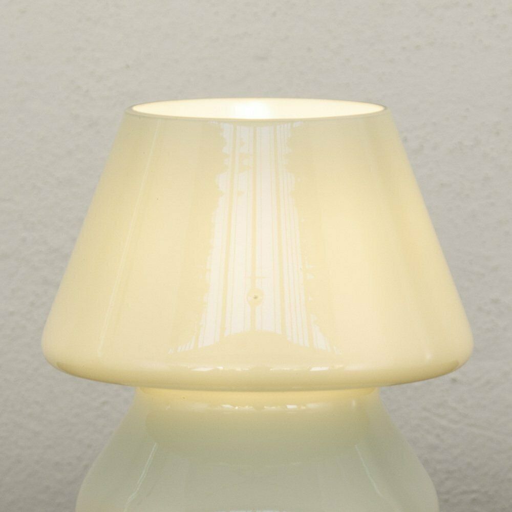 photo for sale Italian Murano Glass Mushroom Lamps, 1990s, Set Of 2