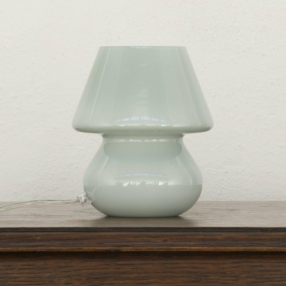 186.0 Italian Murano Glass Mushroom Lamps, 1990s, Set Of 2 photo