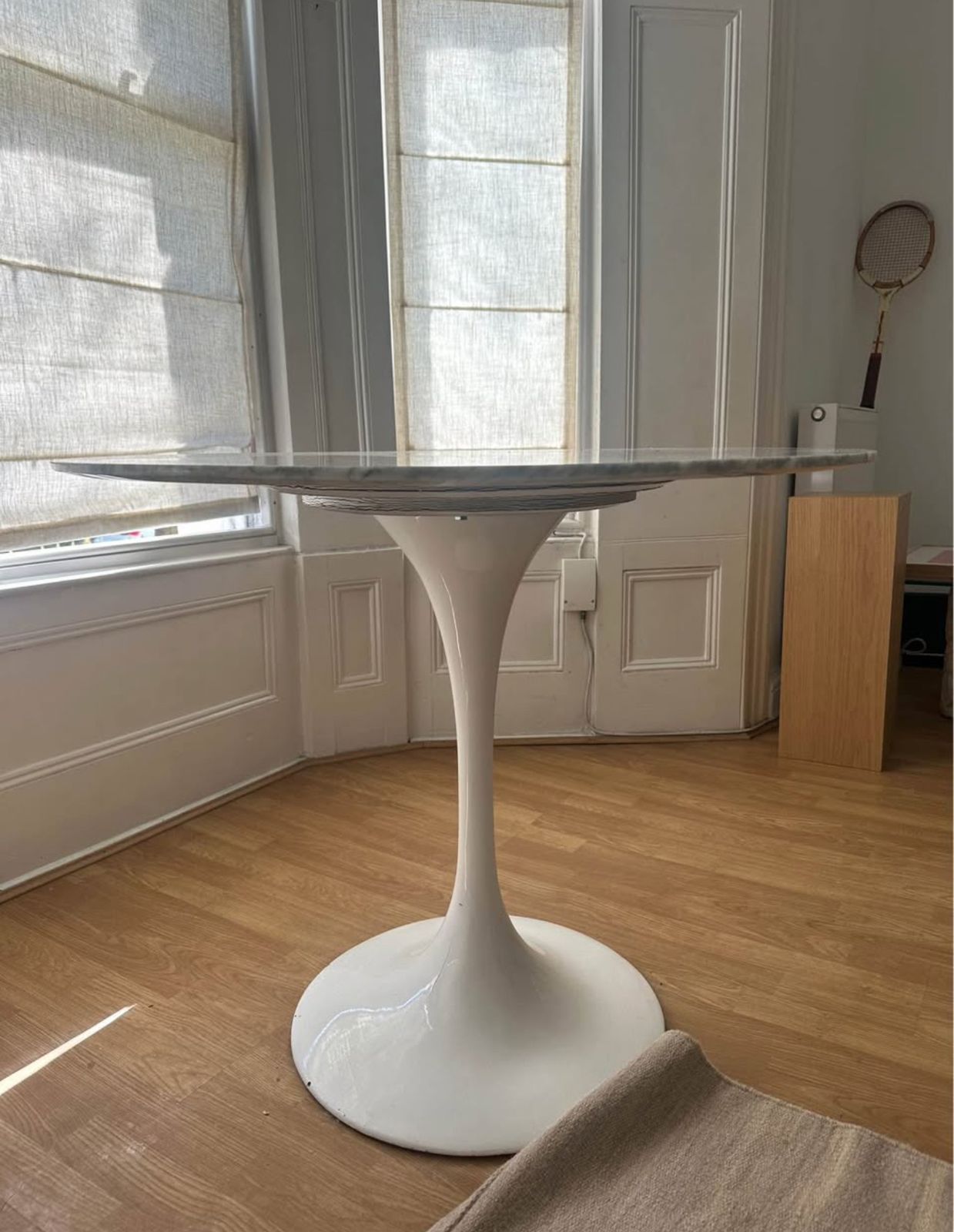 Marble Tulip Dining Table photo for sale