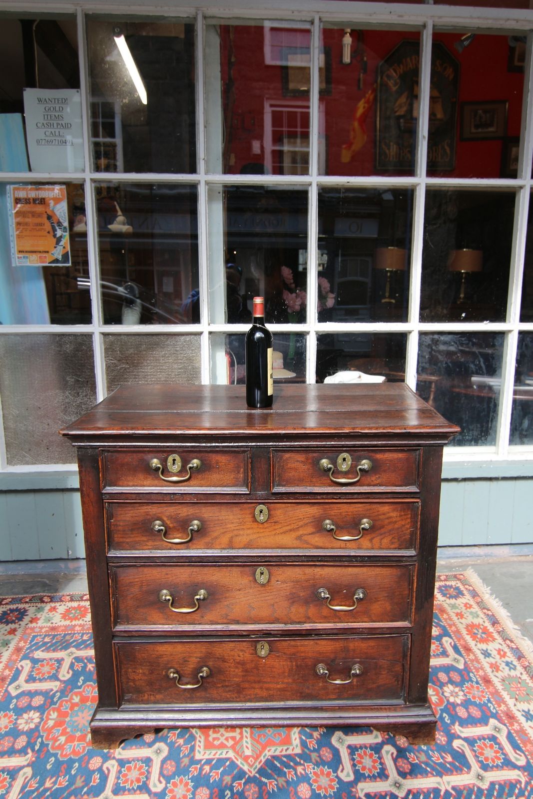 18th Century Oak Chest Of Drawers