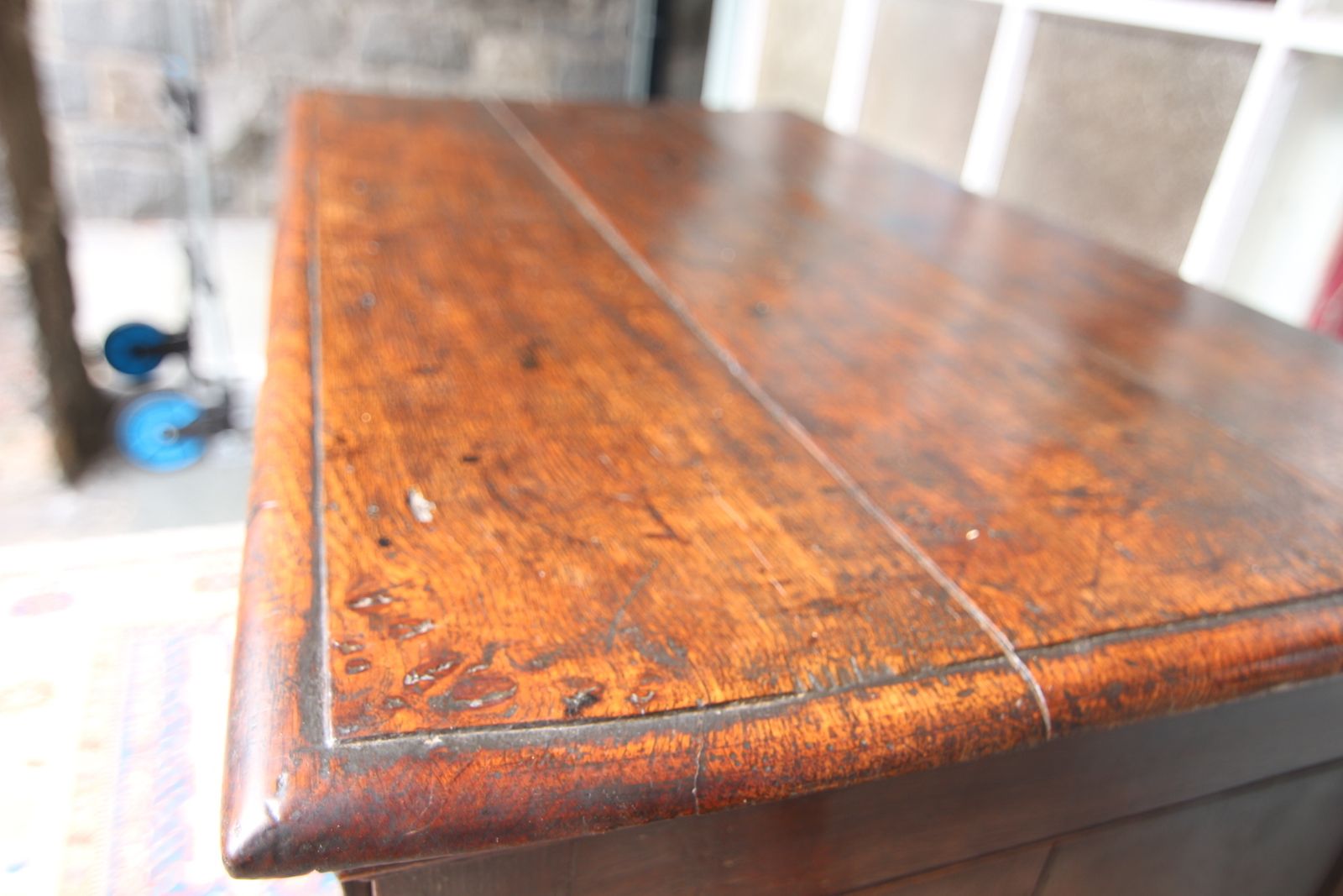 Furniture 18th Century Oak Chest Of Drawers photo