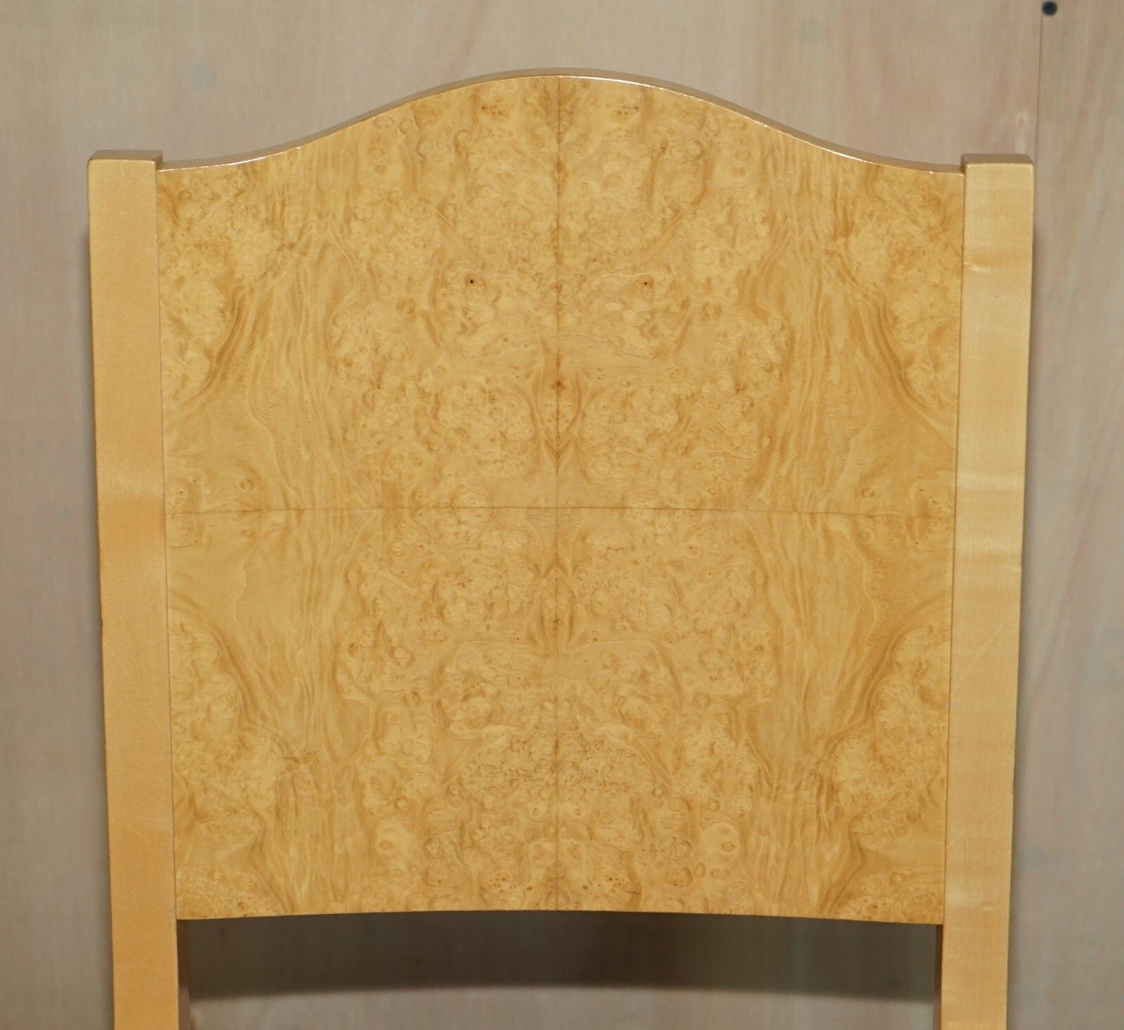 Pair Of Viscount David Linley Sycamore Wood Pimlico Occasional Side Chairs photo 1850.0