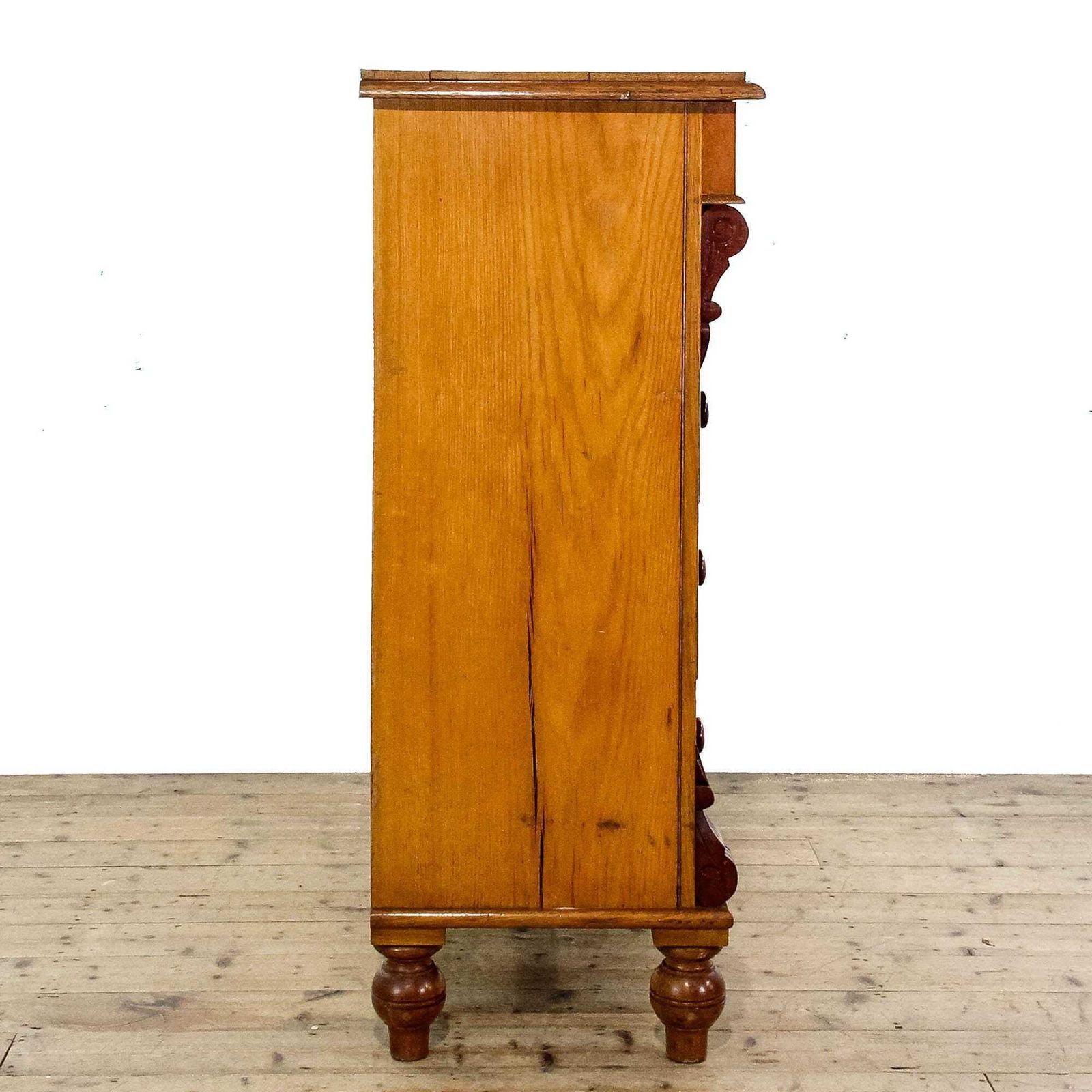 Antique Victorian Oak Straight Front Chest Of Drawers | Antique Storage | Bedroom Drawers | Antique Chest Of Drawer (M 6198) photo furniture