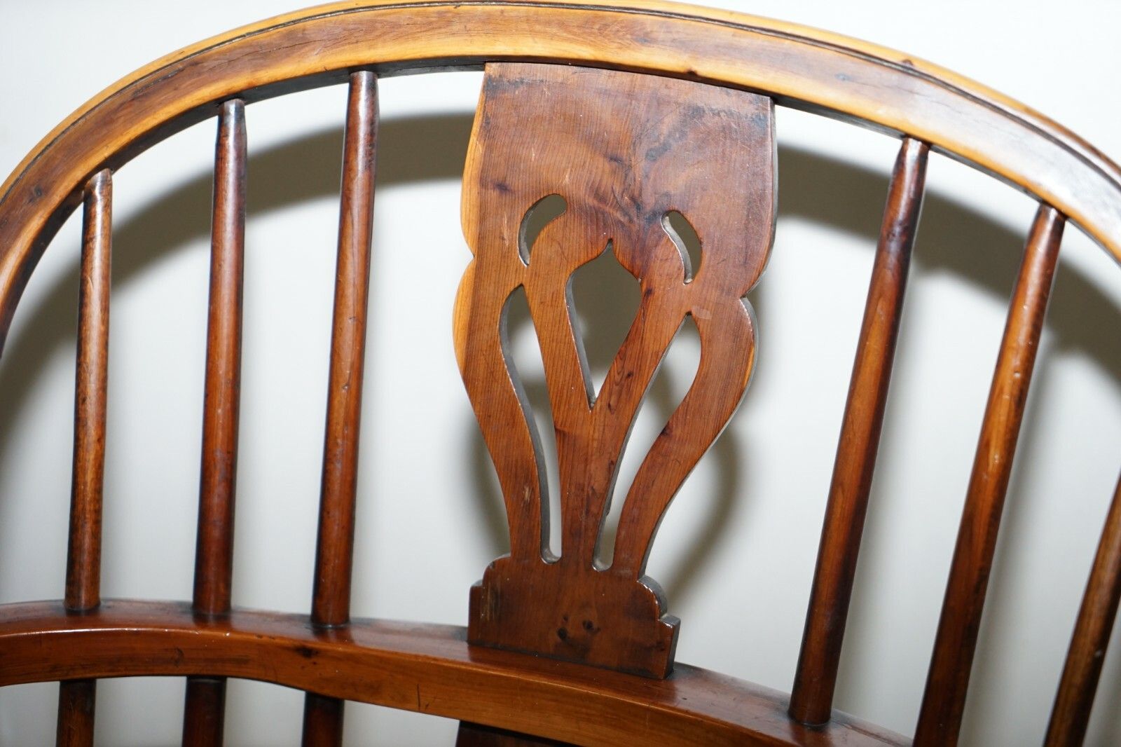1 Of 6 Burr Yew Wood Windsor Armchairs Circa 1860 English Countryhouse Furniture photo vinterior