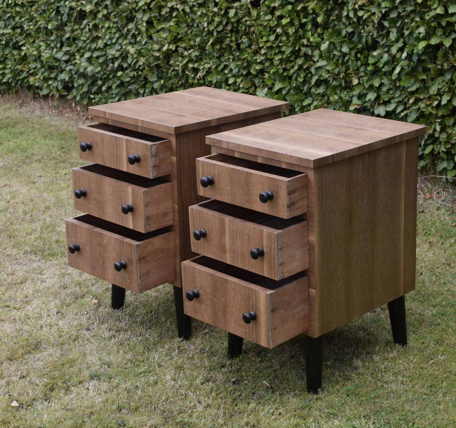 Pair Of Art Deco Walnut Bedside Chests photo buy