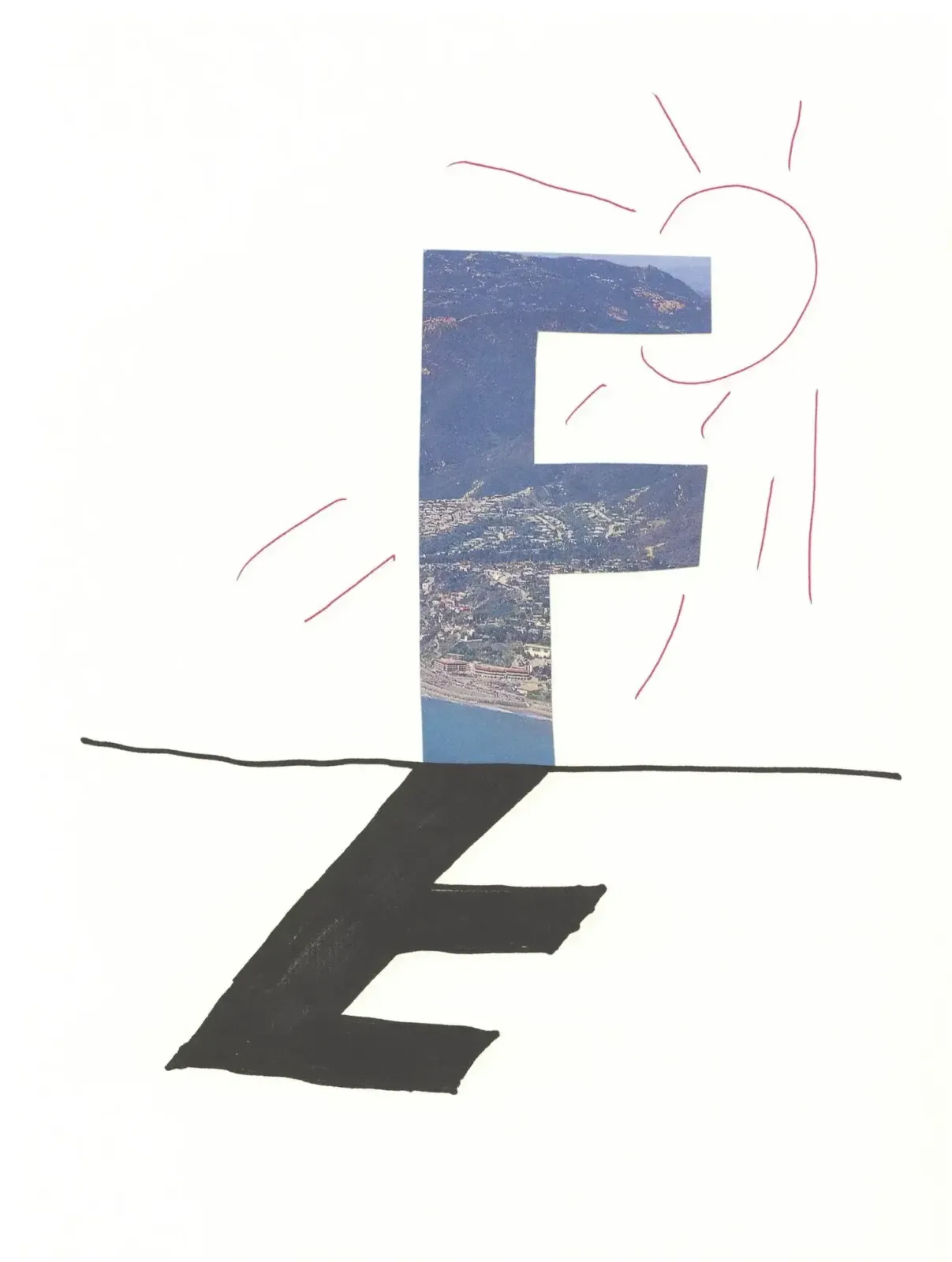 David Hockney, 'F' From 'Hockney's Alphabet', 199