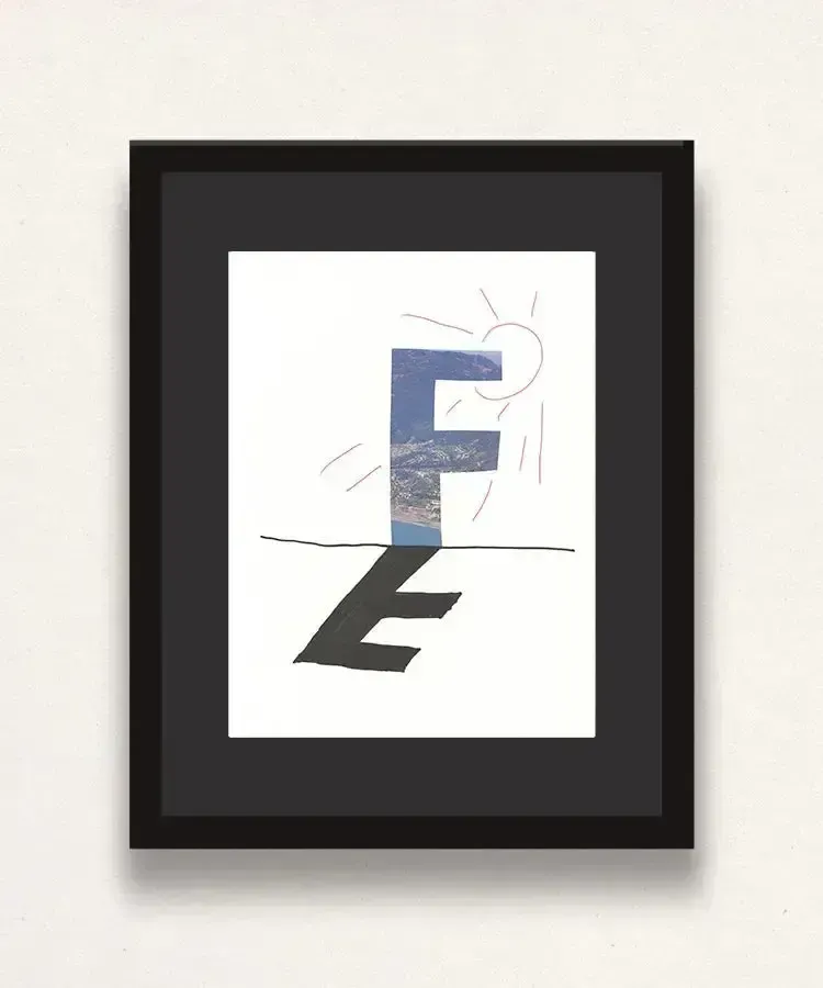 David Hockney, 'F' From 'Hockney's Alphabet', 199 photo for sale