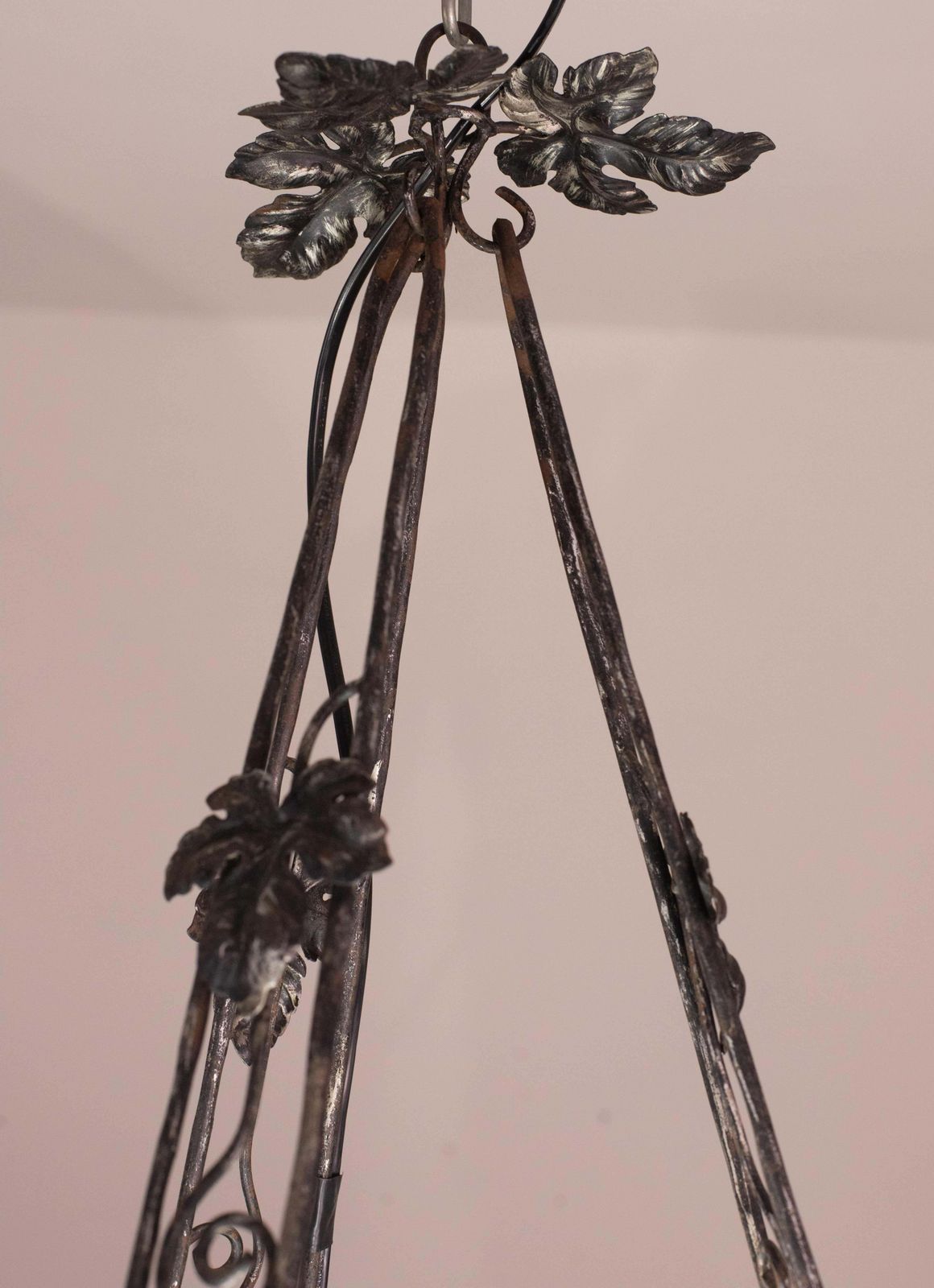 Art Deco Yellow Pendant Light By G.V. De Croismare, Muller Frères, France, 1920s photo vinterior