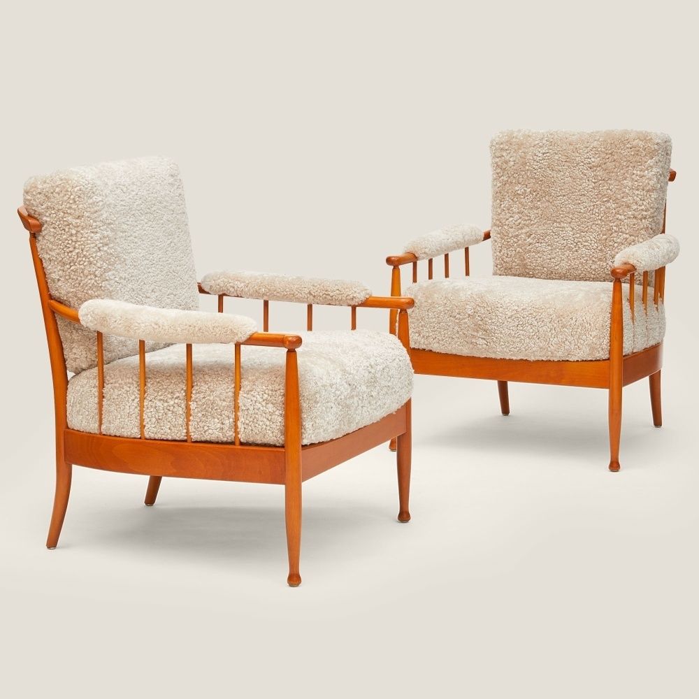 Pair Of Skrindan Armchairs – Kerstin Hörlin Holmquist photo furniture