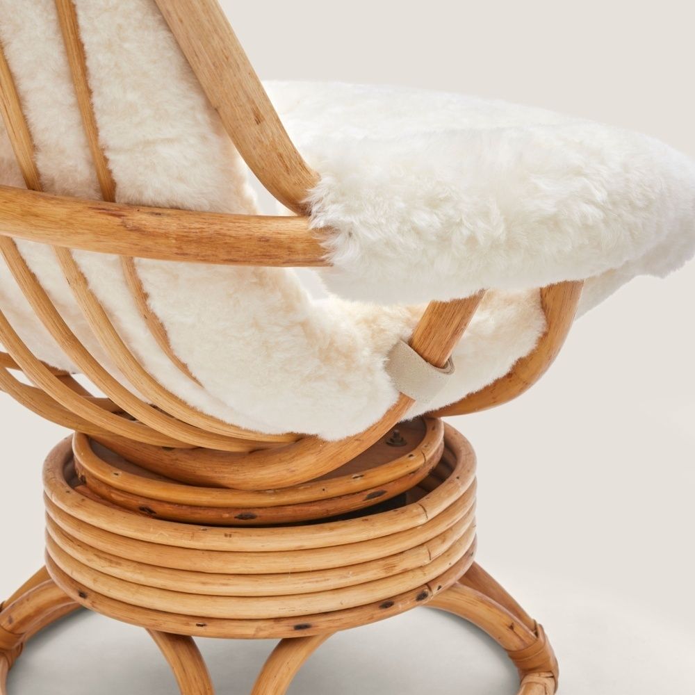 Set Of 5 Bamboo And Rattan Armchairs From The 1950s photo Furniture