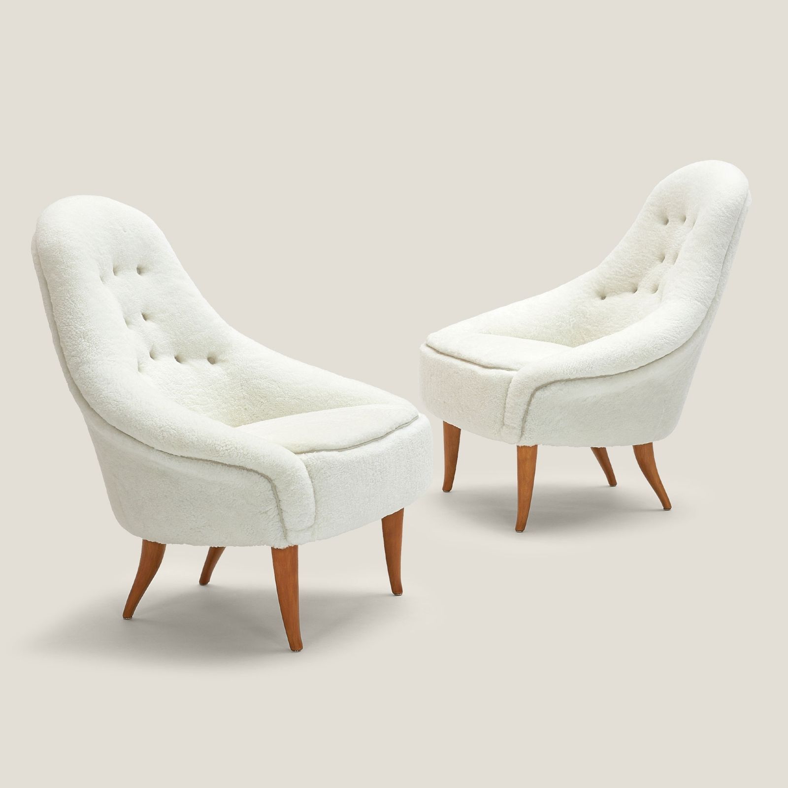 Pair Of Lilla Eva Armchairs – Kerstin Hörlin Holmquist photo furniture