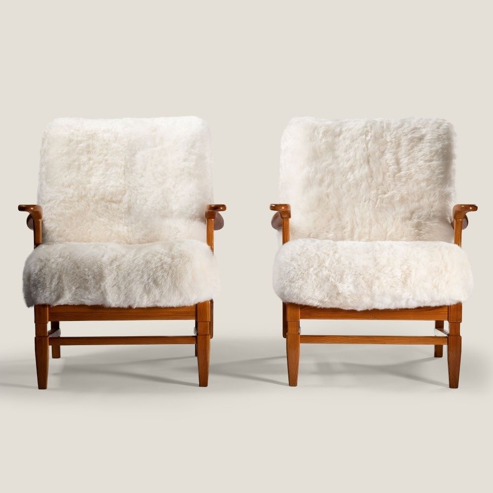 Pair Of Are Armchairs – Gosta Göpert photo for sale