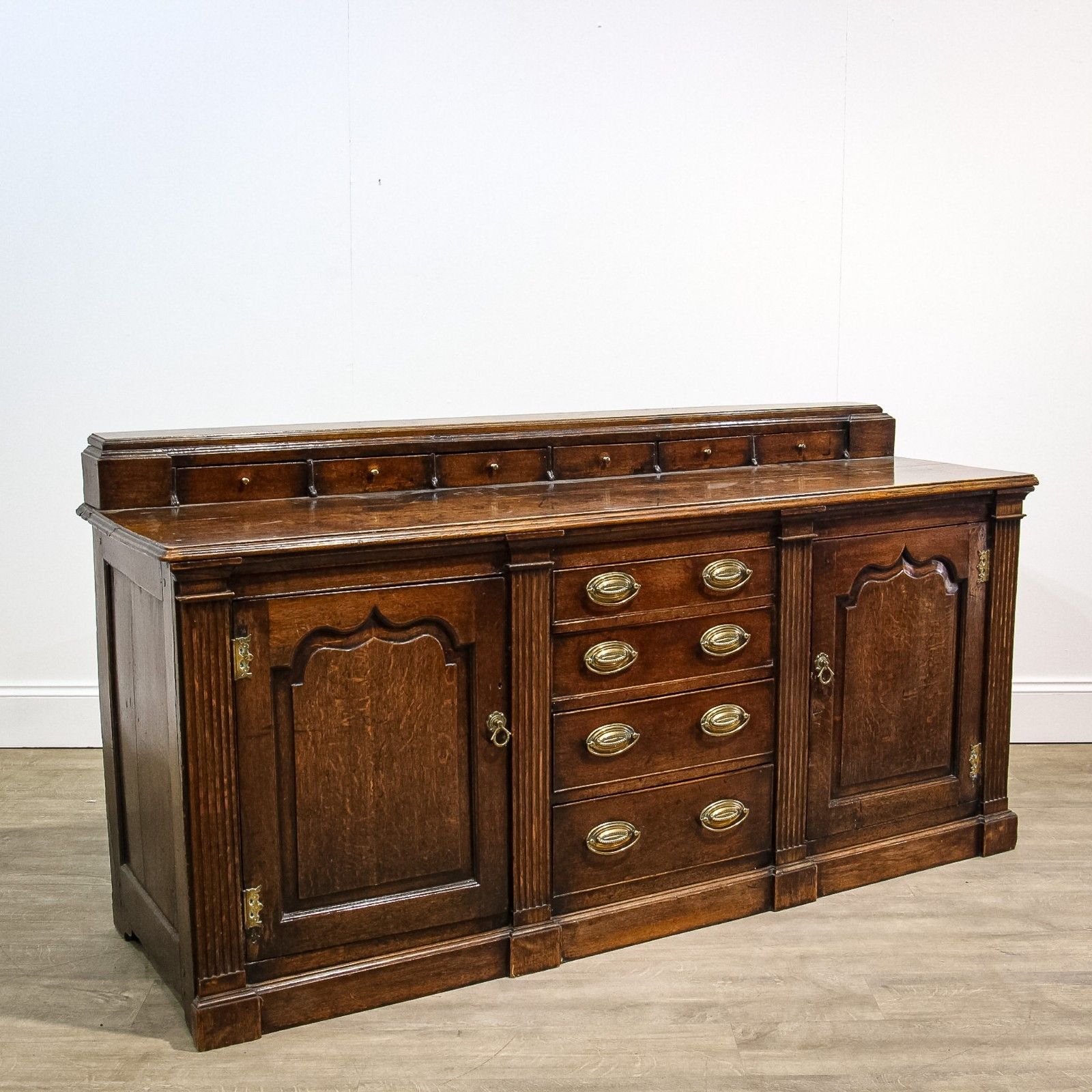 18th Century George II Oak Dresser Base