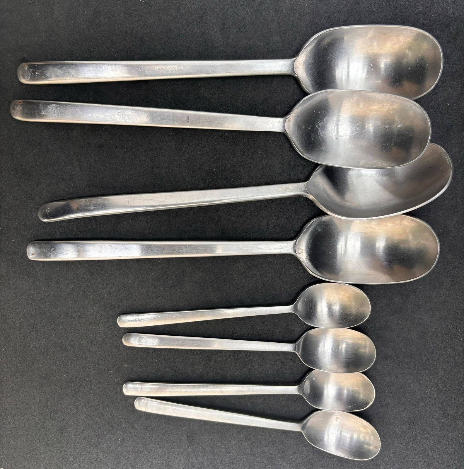 Vintage Ikea Data Flatware Stainless Steel Carl Gustaf Jahnsson Knives Forks Soup Spoons Vintage 90s Post Modern Design Every Day Cutlery photo 206.0