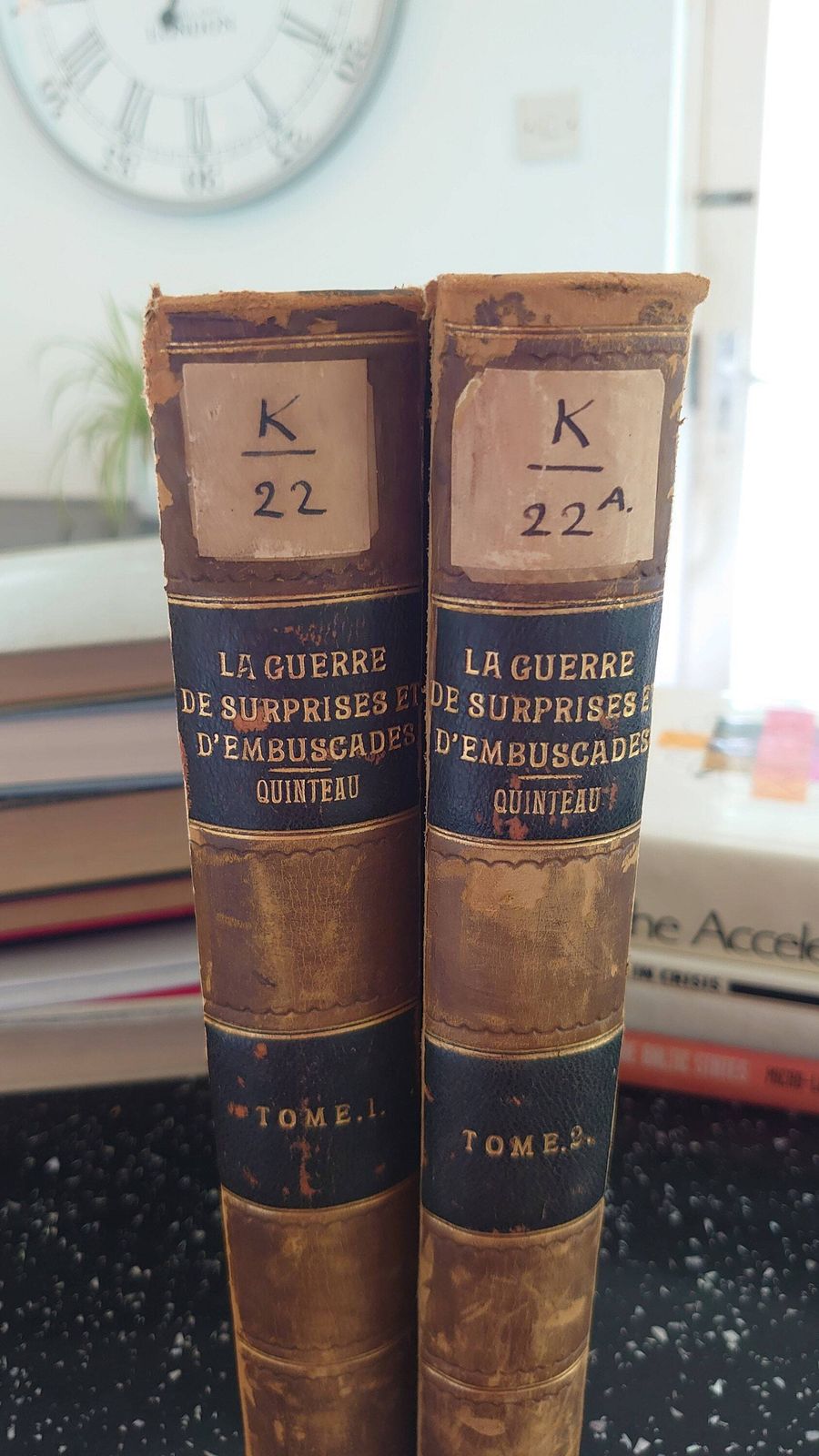 La Guerre De Surprises Et D'embuscades, Quinteau, 1884. Good Collectible Condition.