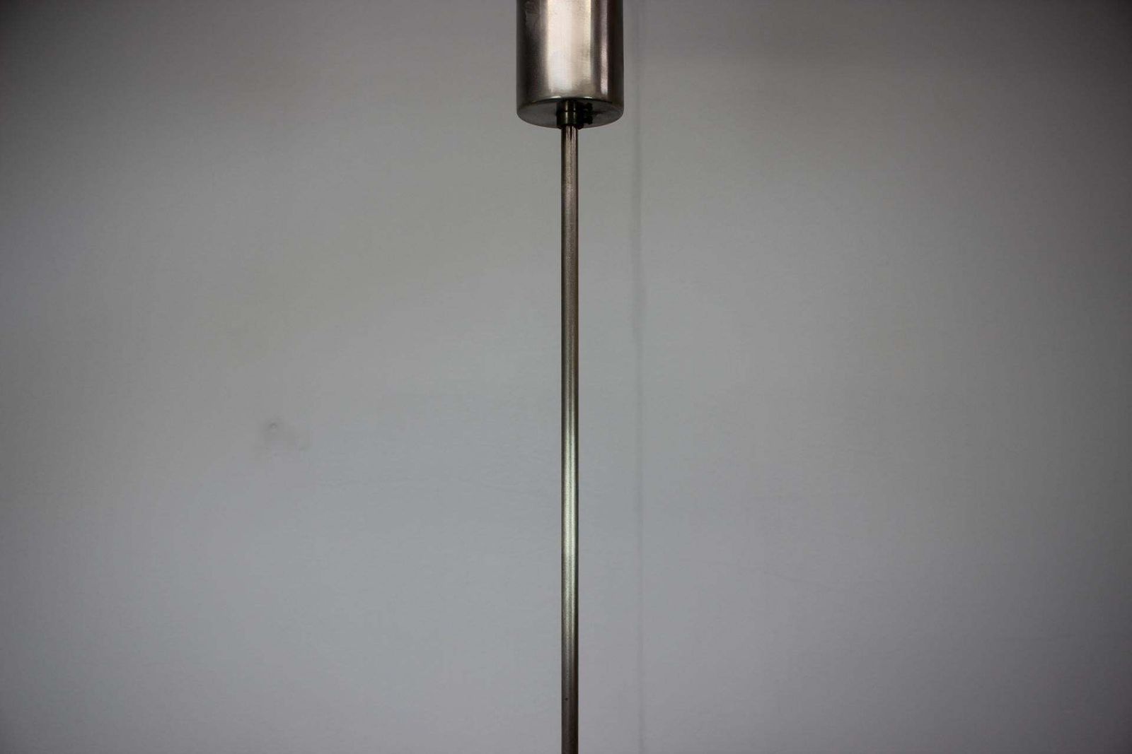 Mid Century Square Clear Glass Pendant By Kamenicky šenov, 1960s, Czechoslovakia photo vintage