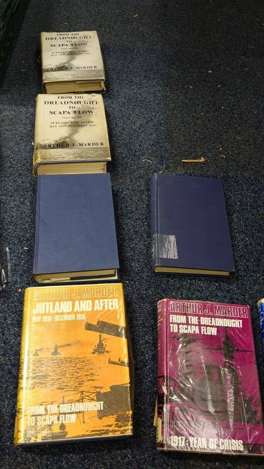 The Story Of Scapa Flow (In 5 Five Books), Arthur J. Marder, 1960s Editions, Acceptable To photo 191.0