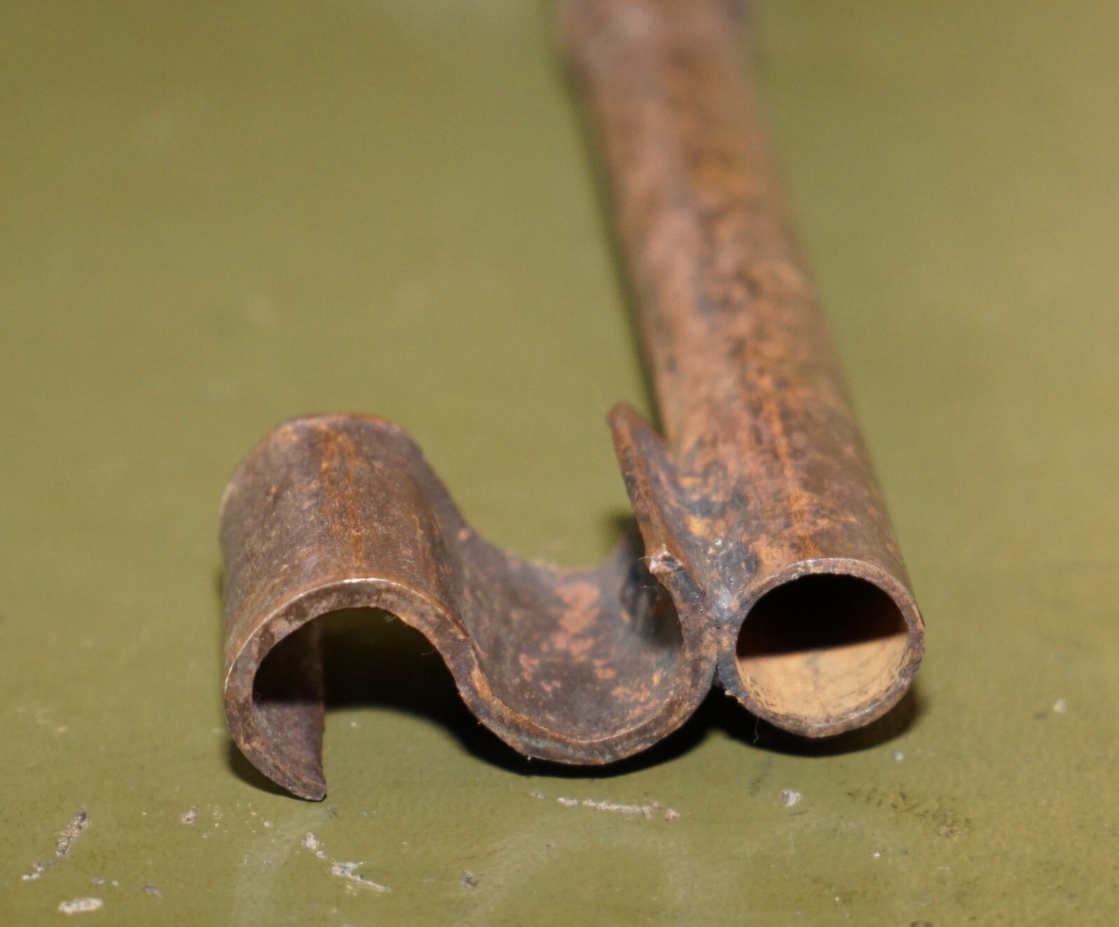 Huge Antique English Architectural Salvage 17th Century Door Lock 30cm Long Key photo Home Fixtures