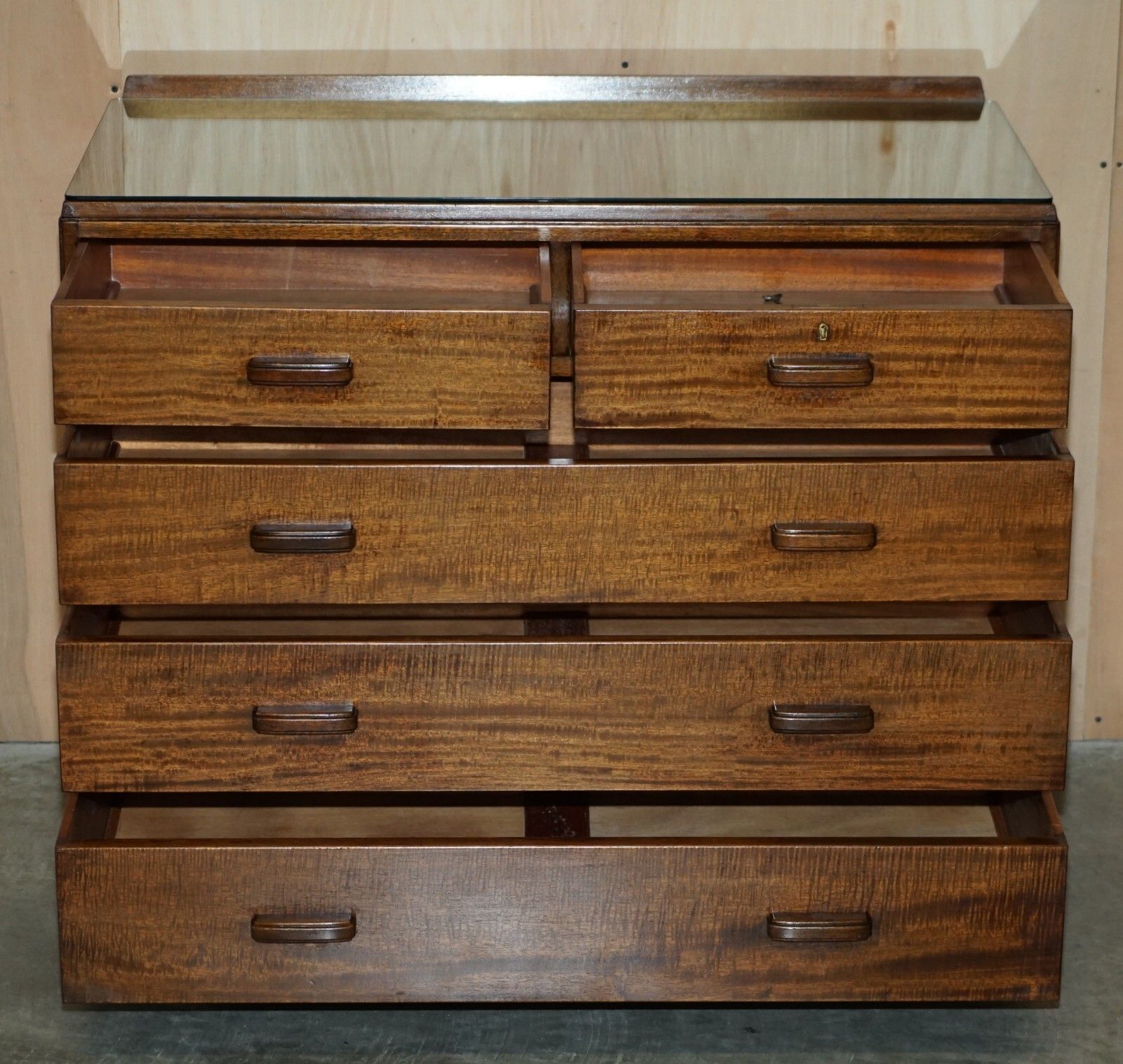 photo for sale 1 Of 2 Alfred Cox Mid Century Modern Chests Of Drawers Circa 1952 English Oak