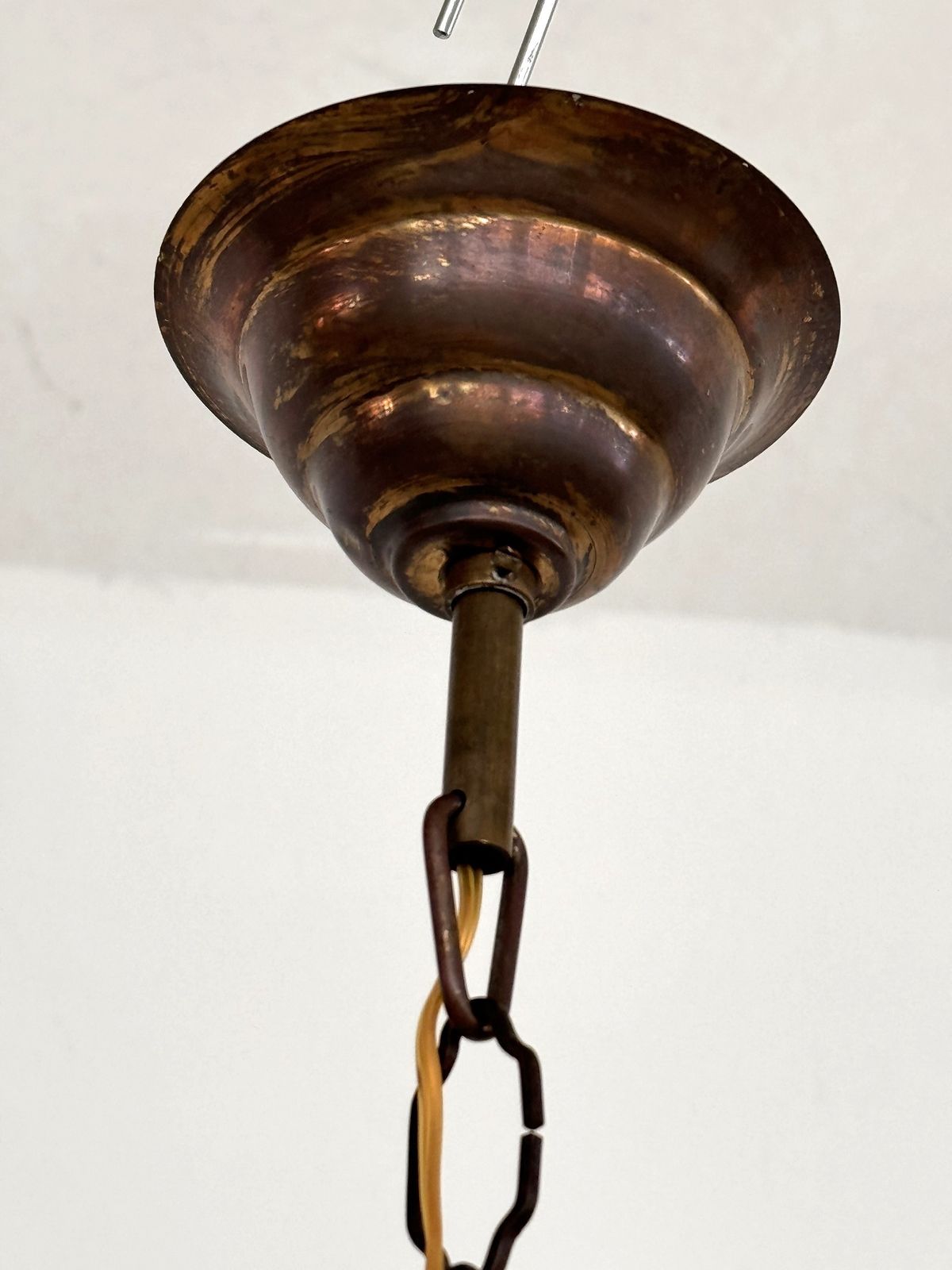 photo furniture Italian Midcentury Brass And Cut Glass Lantern Or Pendant Lamp, 1960s