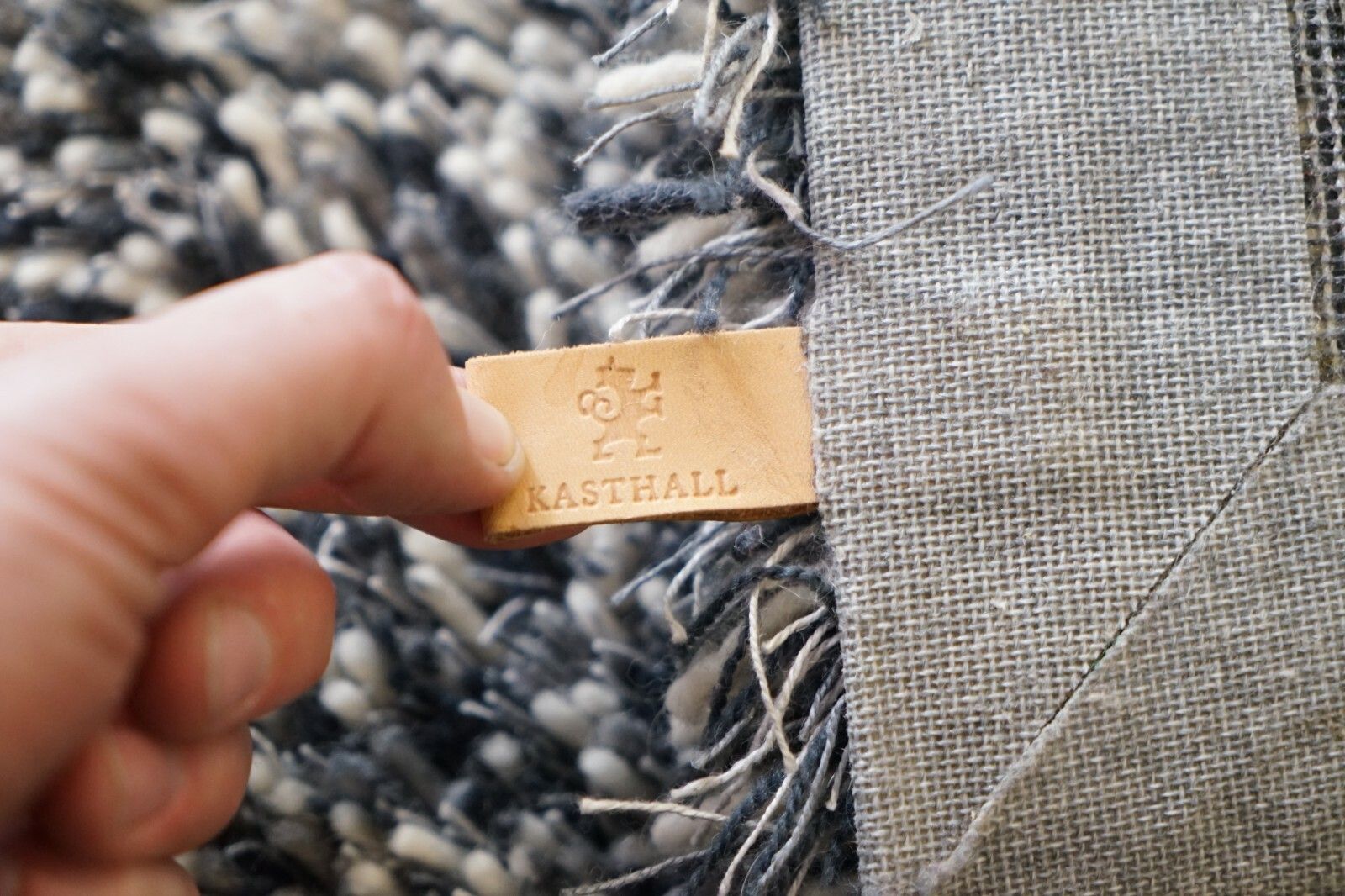 Stunning Rrp £3920 Kasthall Tekla 550 Half Moon Hand Tufted Rug Made In Sweden photo for sale