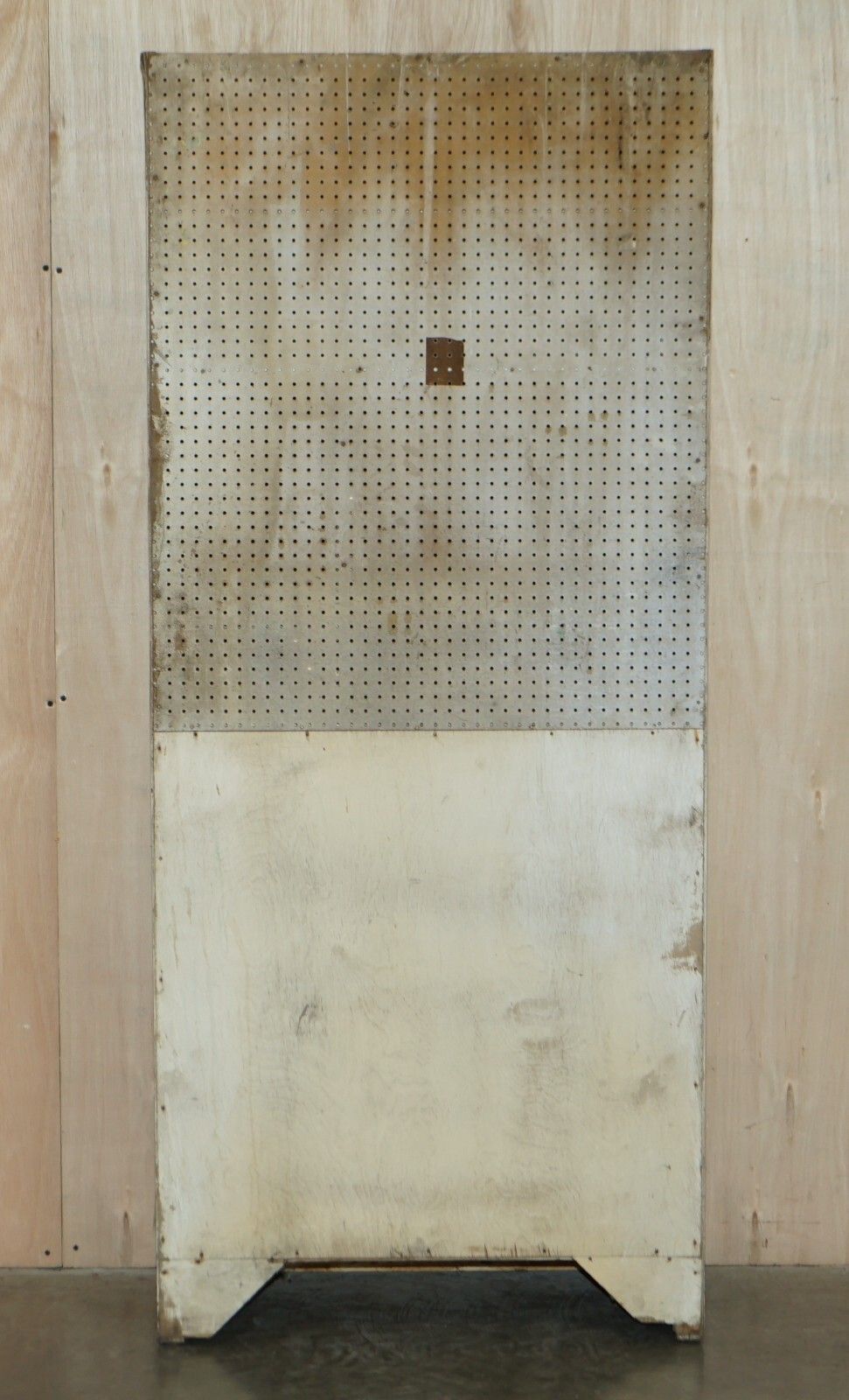 photo furniture Cool Retro Original 1950's English Kitchen Habberdashery Larda Cupboard Cabinet