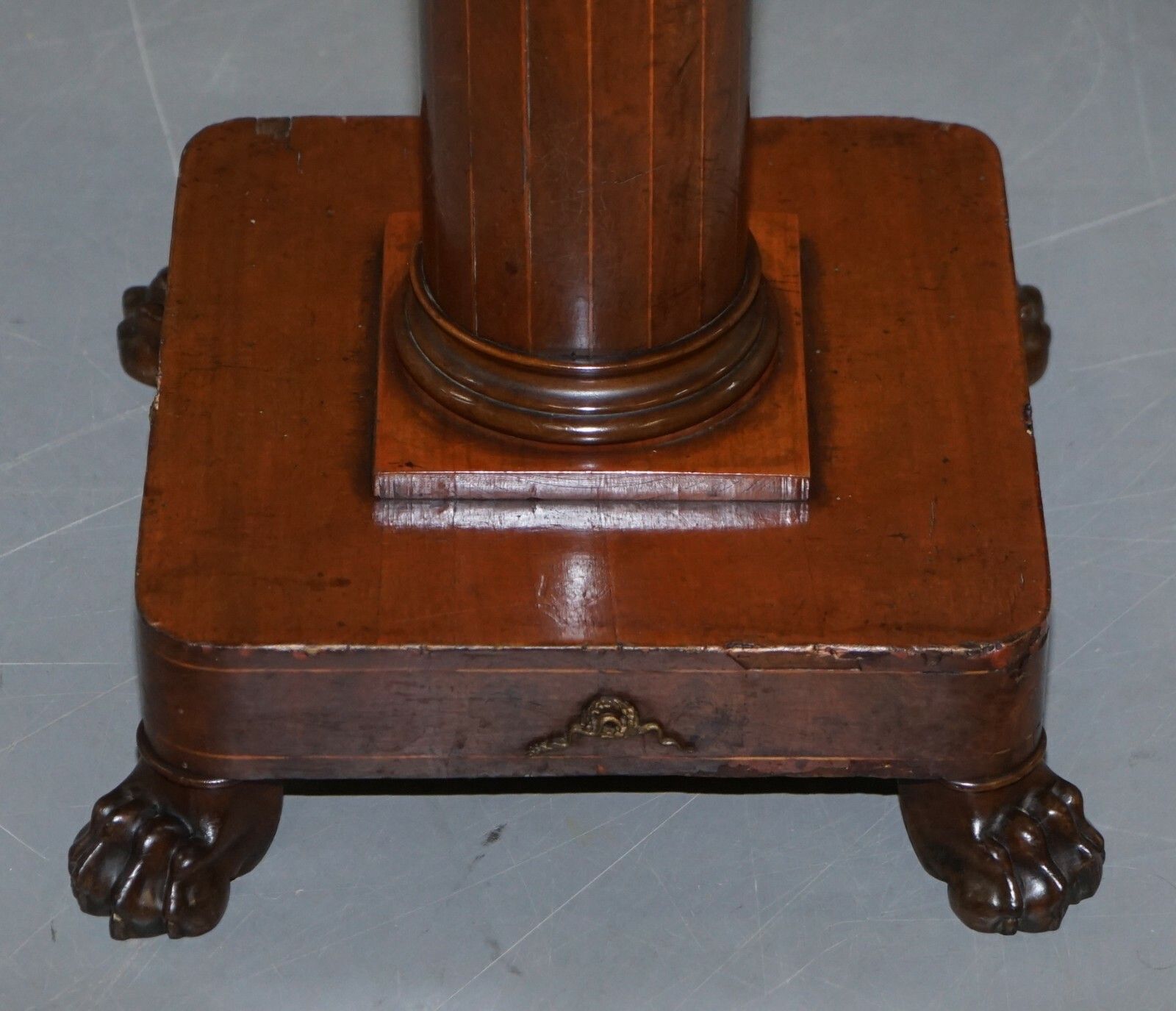 Stunning Napoleon III French Empire Revival Occasional Centre Table Marble Top photo for sale